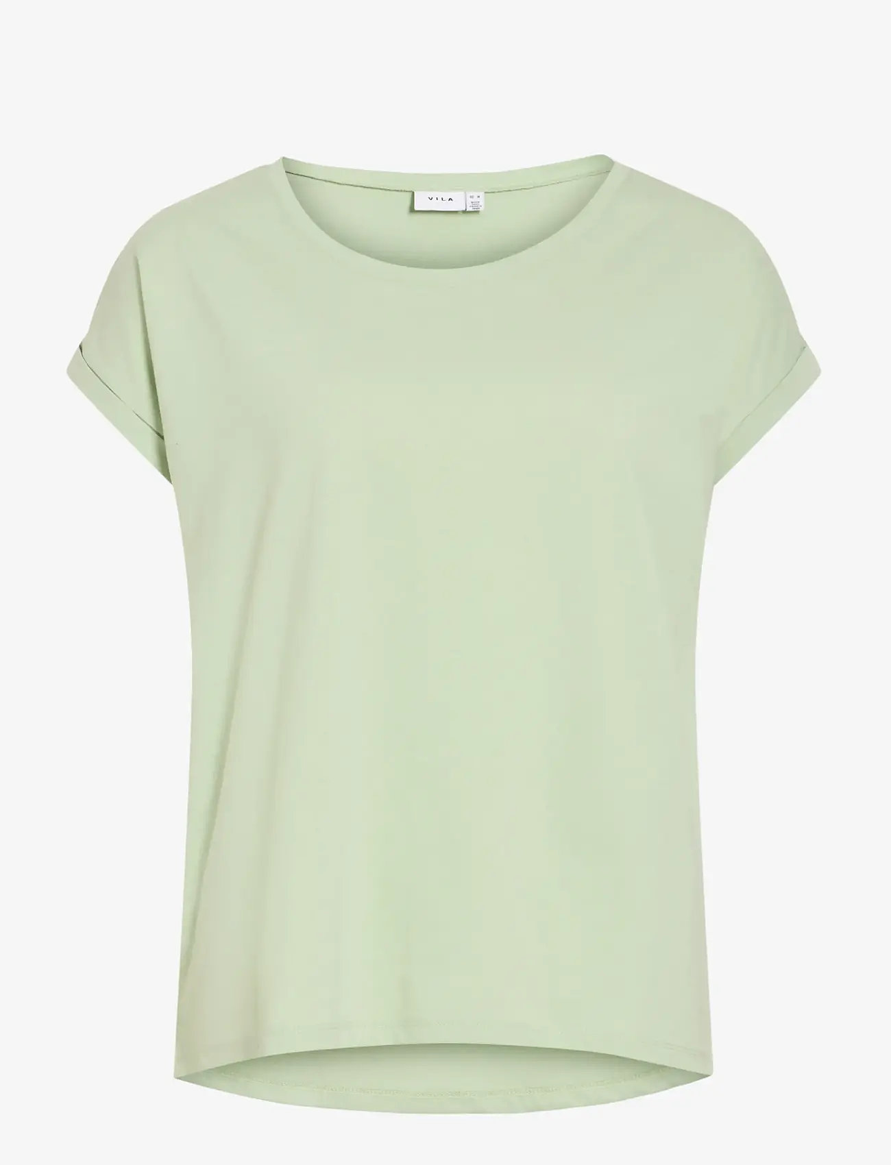 Vila - VIDREAMERS NEW PURE T-SHIRT-NOOS - t-shirts - smoke green - 1