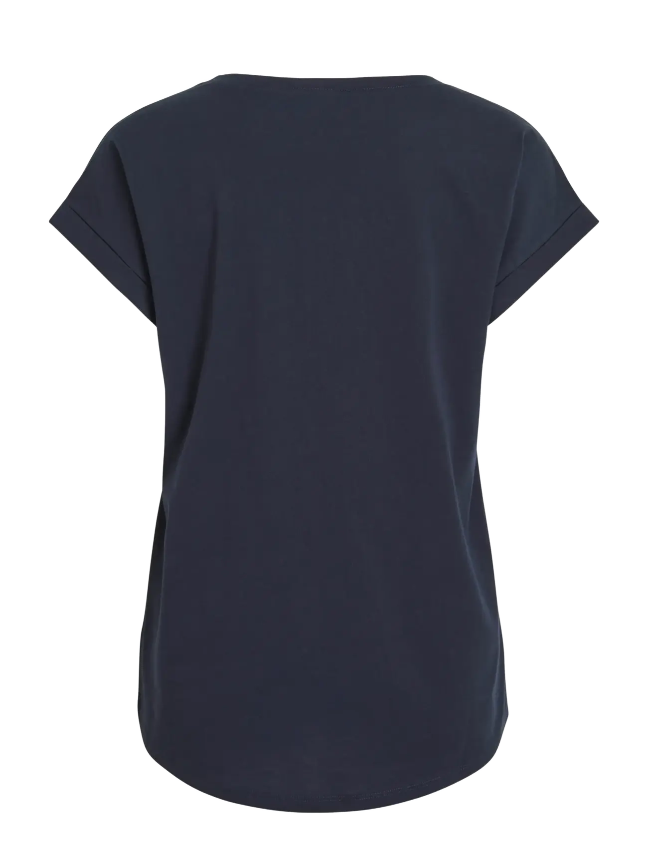 Vila - VIDREAMERS NEW PURE T-SHIRT-NOOS - t-shirts - total eclipse - 2