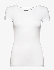 Vila - VIDAISY O-NECK S/S TOP - - die niedrigsten preise - optical snow - 0