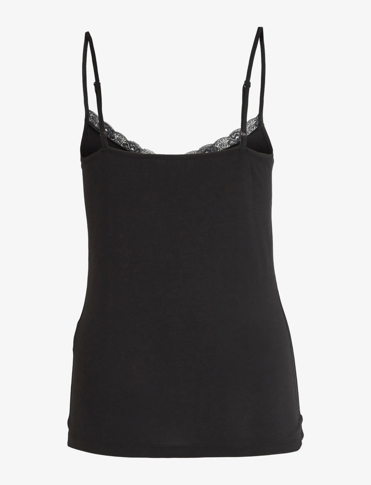 Vila - VIDAISY LACE SINGLET - - laagste prijzen - black - 1