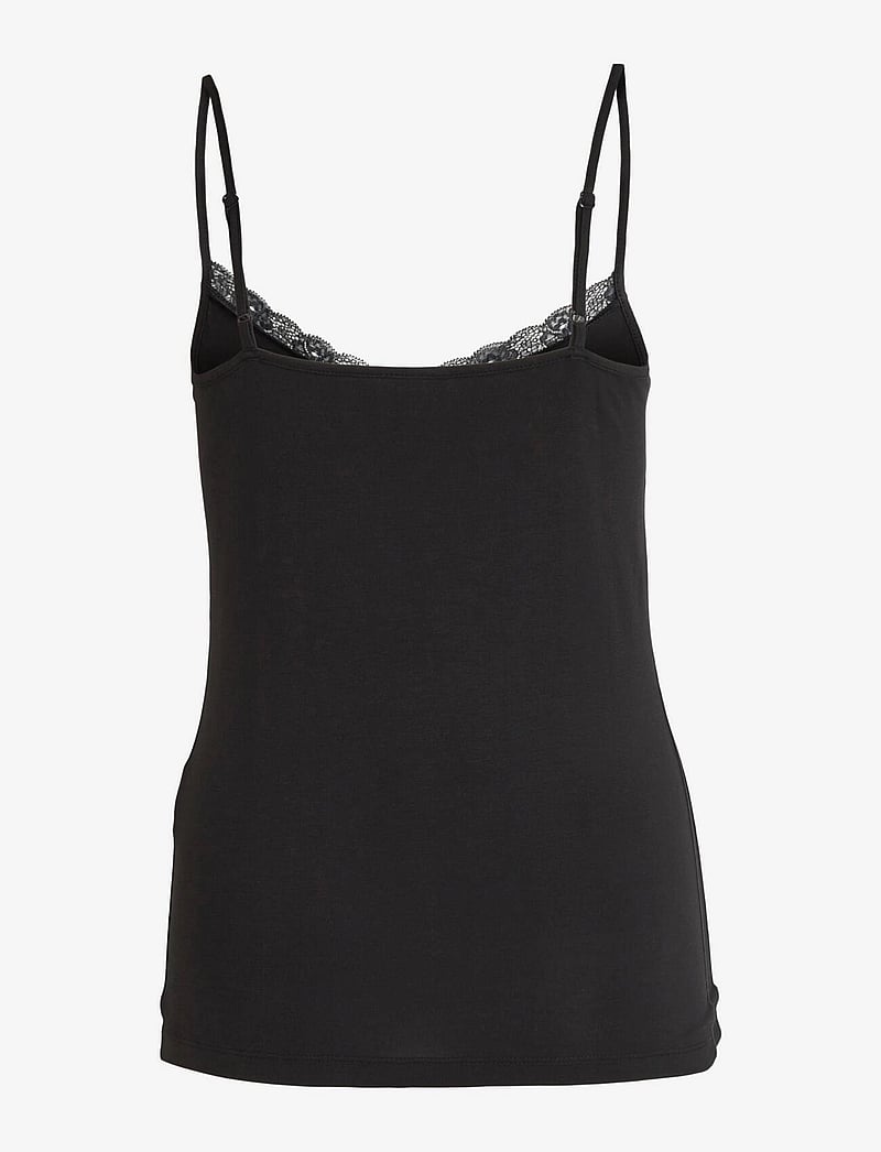Vila - VIDAISY LACE SINGLET - - Ärmellose tops - black - 2