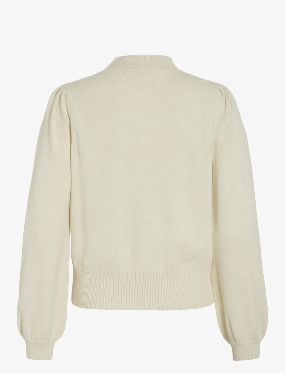 Vila - VIRIL TURTLE-NK BALLOON L/S TOP - NOOS - pulls - birch - 2