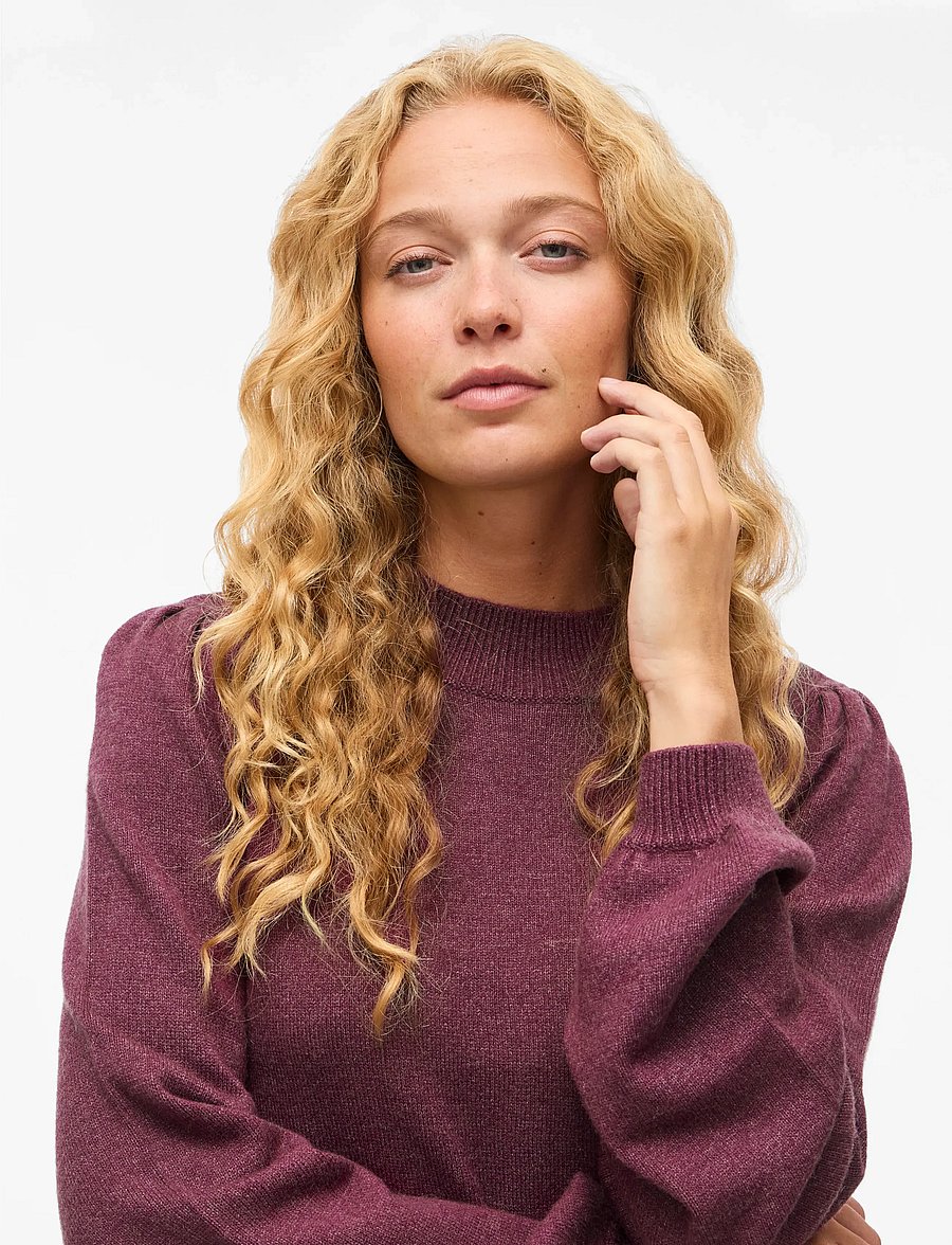 Vila - VIRIL TURTLE-NK BALLOON L/S TOP - NOOS - kampsunid - fig - 4