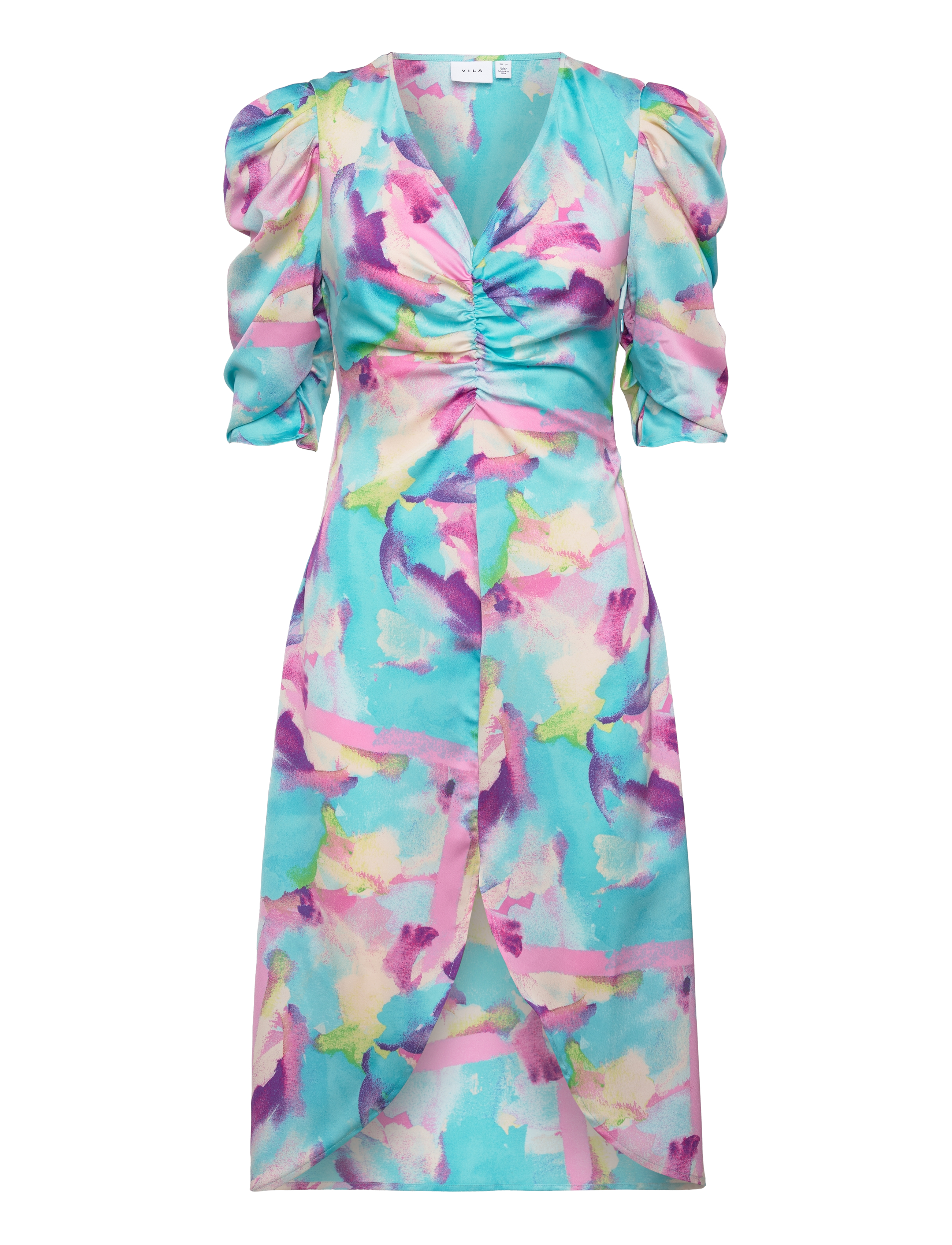 Vila - VIJOHANNA 2/4 MIDI DRESS2/DC/SU - capri - 0