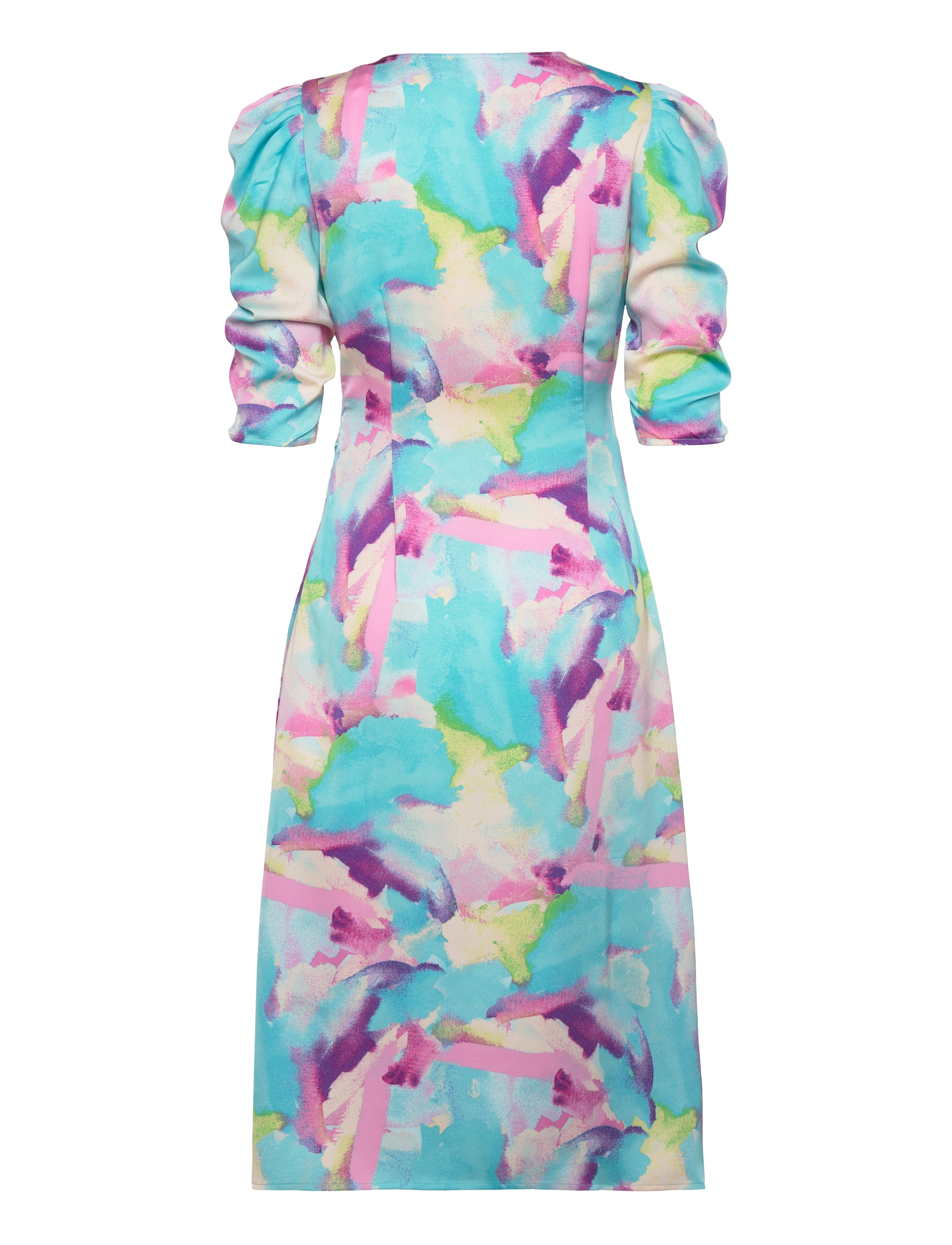 Vila - VIJOHANNA 2/4 MIDI DRESS2/DC/SU - capri - 1