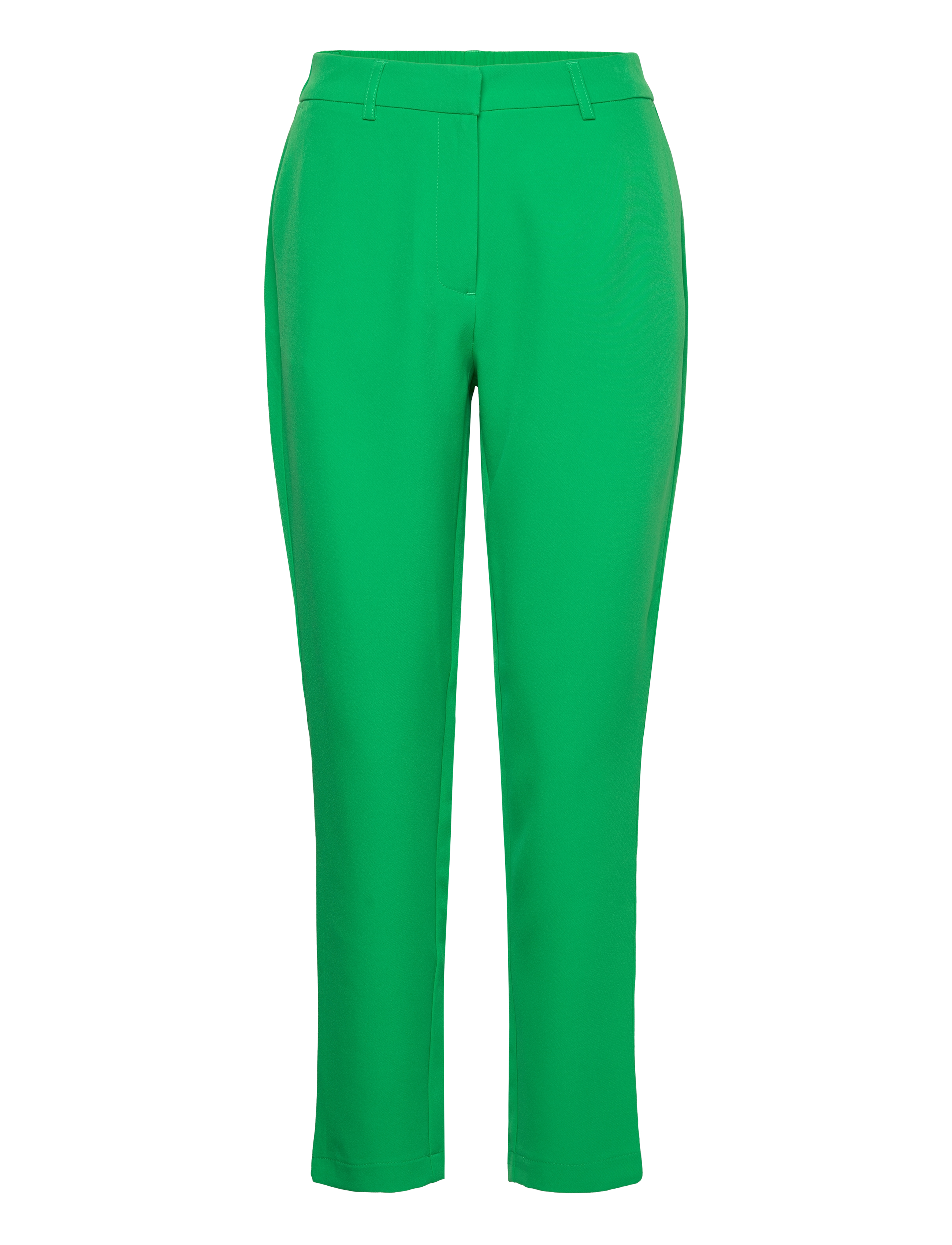 Vila VIKAMMA RW PANT - Püksid - BRIGHT GREEN / green