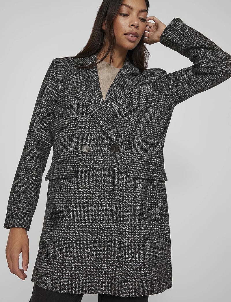 Vila - VILEY BLAZER JACKET - NOOS - winterjacken - black - 4