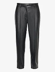 Vila - VIDAGMAR RW 7/8 COATED PANTS - NOOS - leather trousers - black - 1
