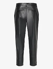 Vila - VIDAGMAR RW 7/8 COATED PANTS - NOOS - leather trousers - black - 2