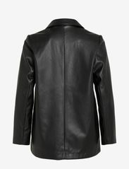 Vila - VINILLE COATED LOOSE BLAZER - NOOS - spring jackets - black - 2