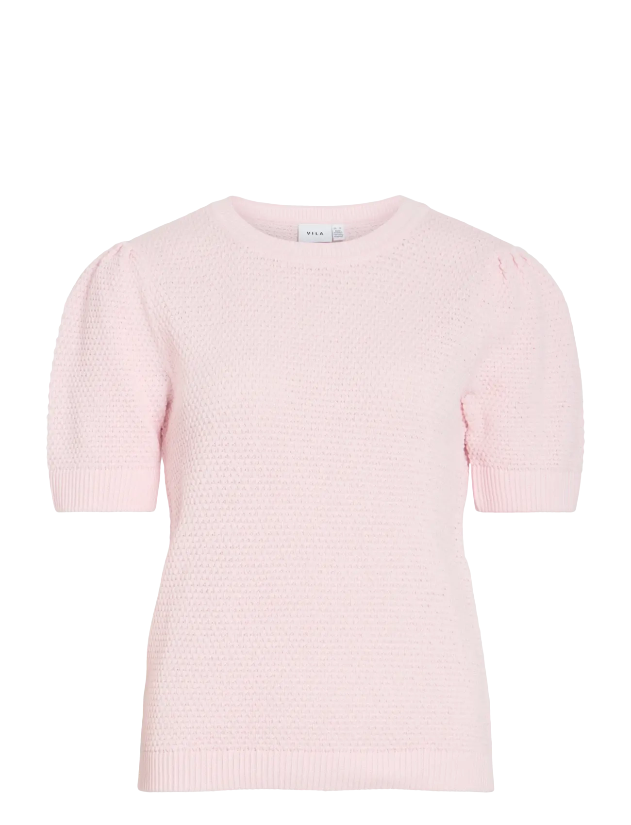 Vila VIDALO O-NECK S/S KNIT TOP - NOOS - Strickmode - CHERRY BLOSSOM / pink/rose