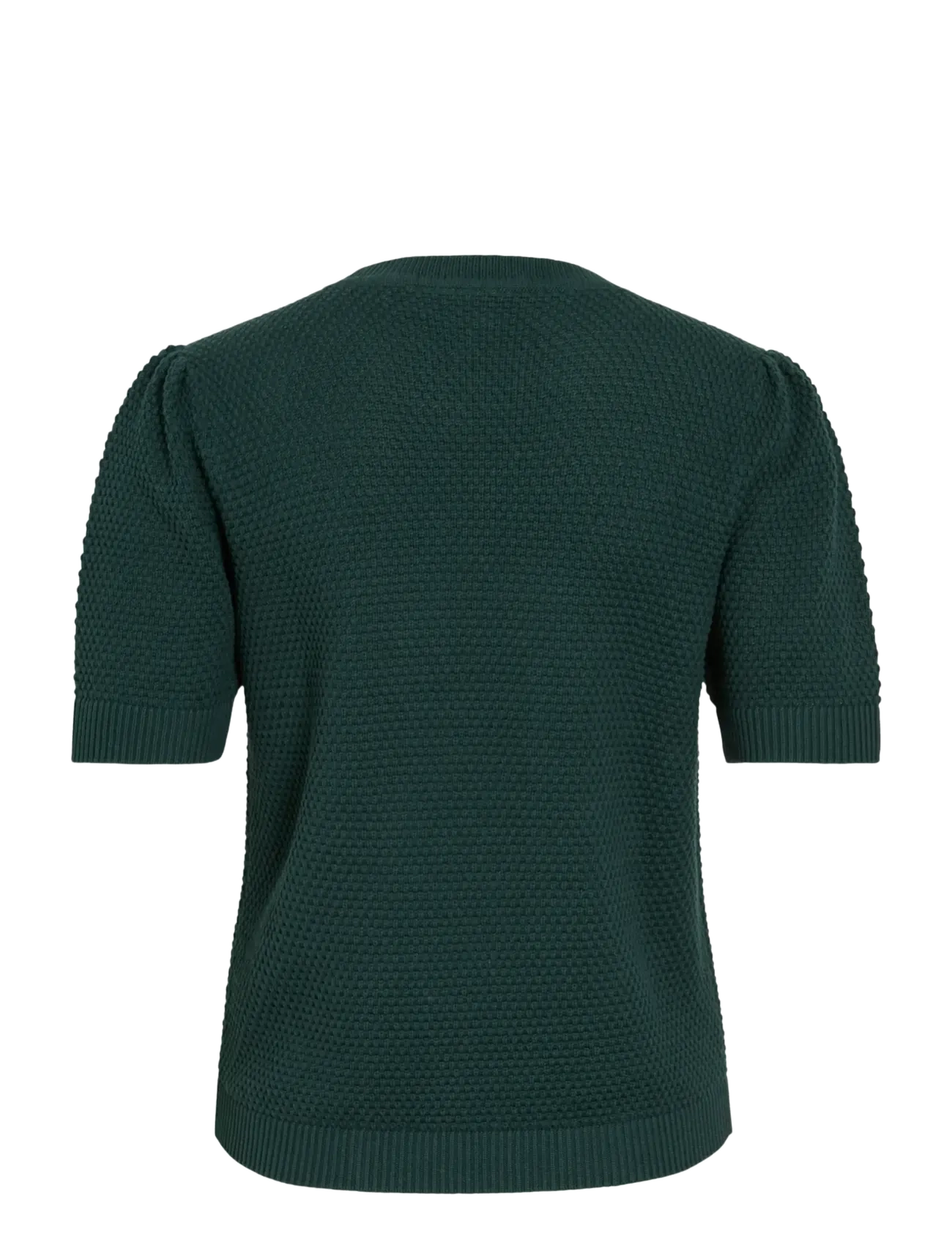 Vila - VIDALO O-NECK S/S KNIT TOP - NOOS - jumpers - ponderosa pine - 2
