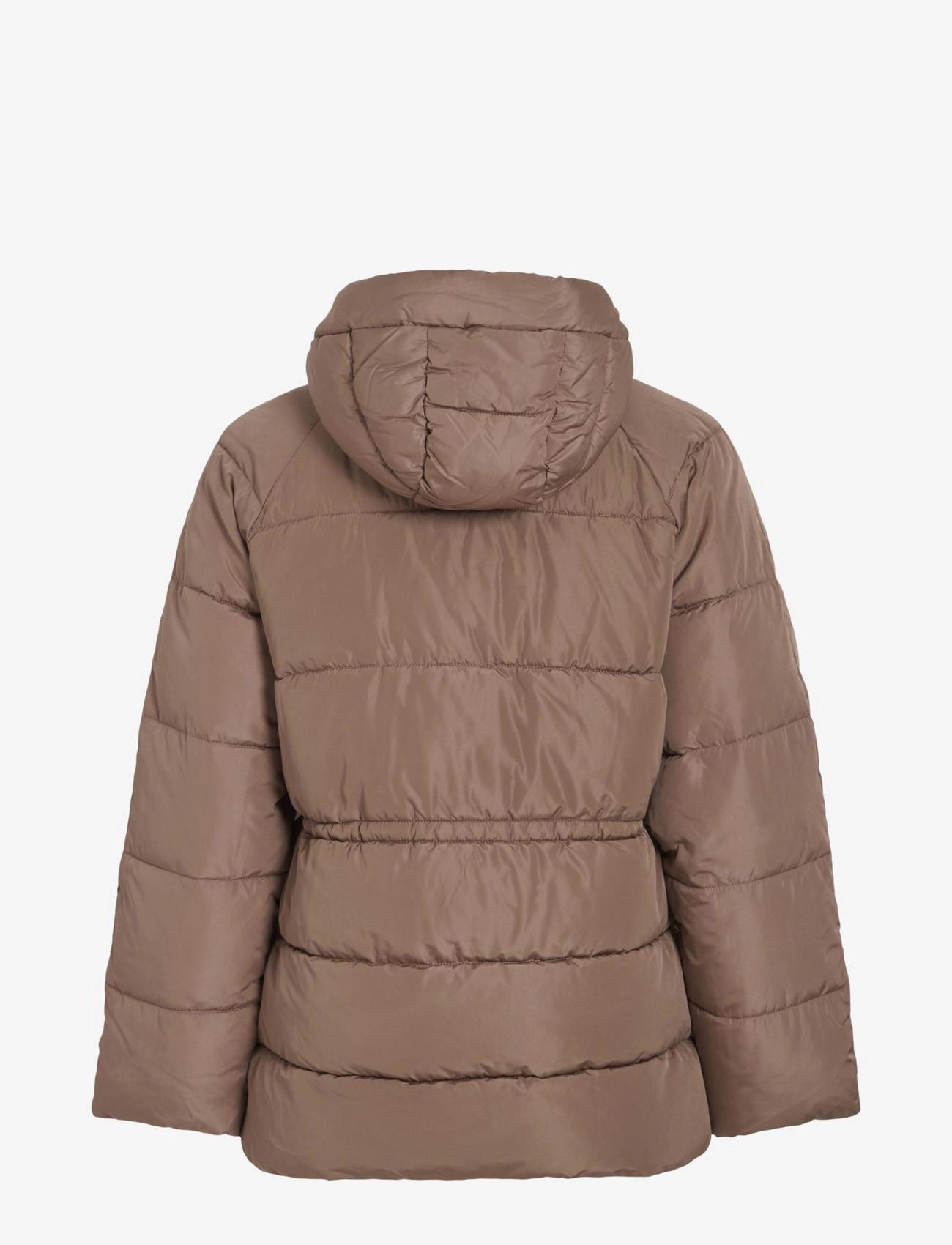 Vila - VILEANA PADDED L/S SHORT JACKET - NOOS - brown lentil - 1