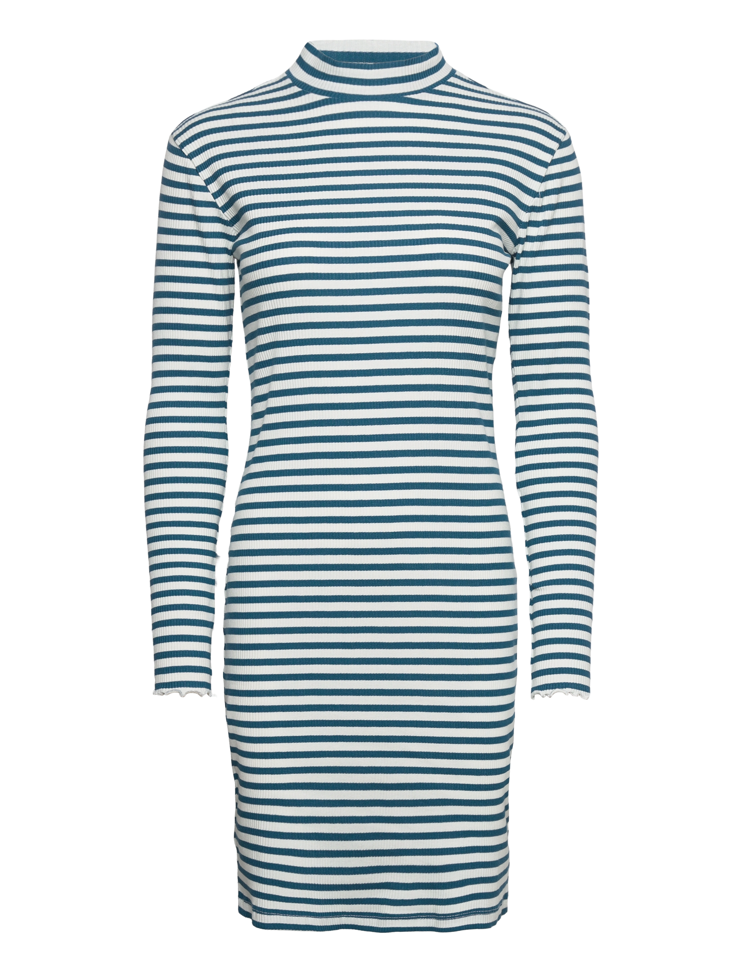 VILA Vithessa High Neck L/S Kleid Blau - S - Damen