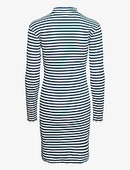 Vila - VITHESSA HIGH NECK L/S DRESS - najniższe ceny - moroccan blue - 1