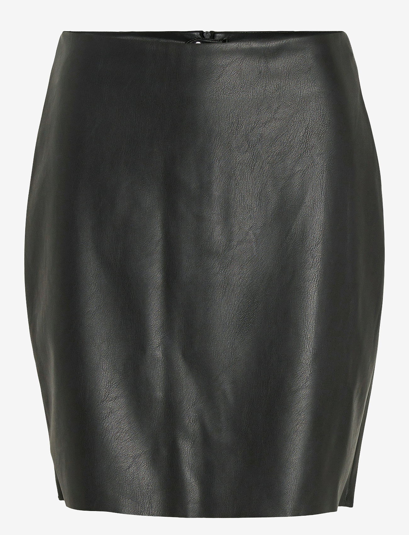 Vila - VIDAGMAR HW PU SKIRT - NOOS - kurze röcke - black - 1