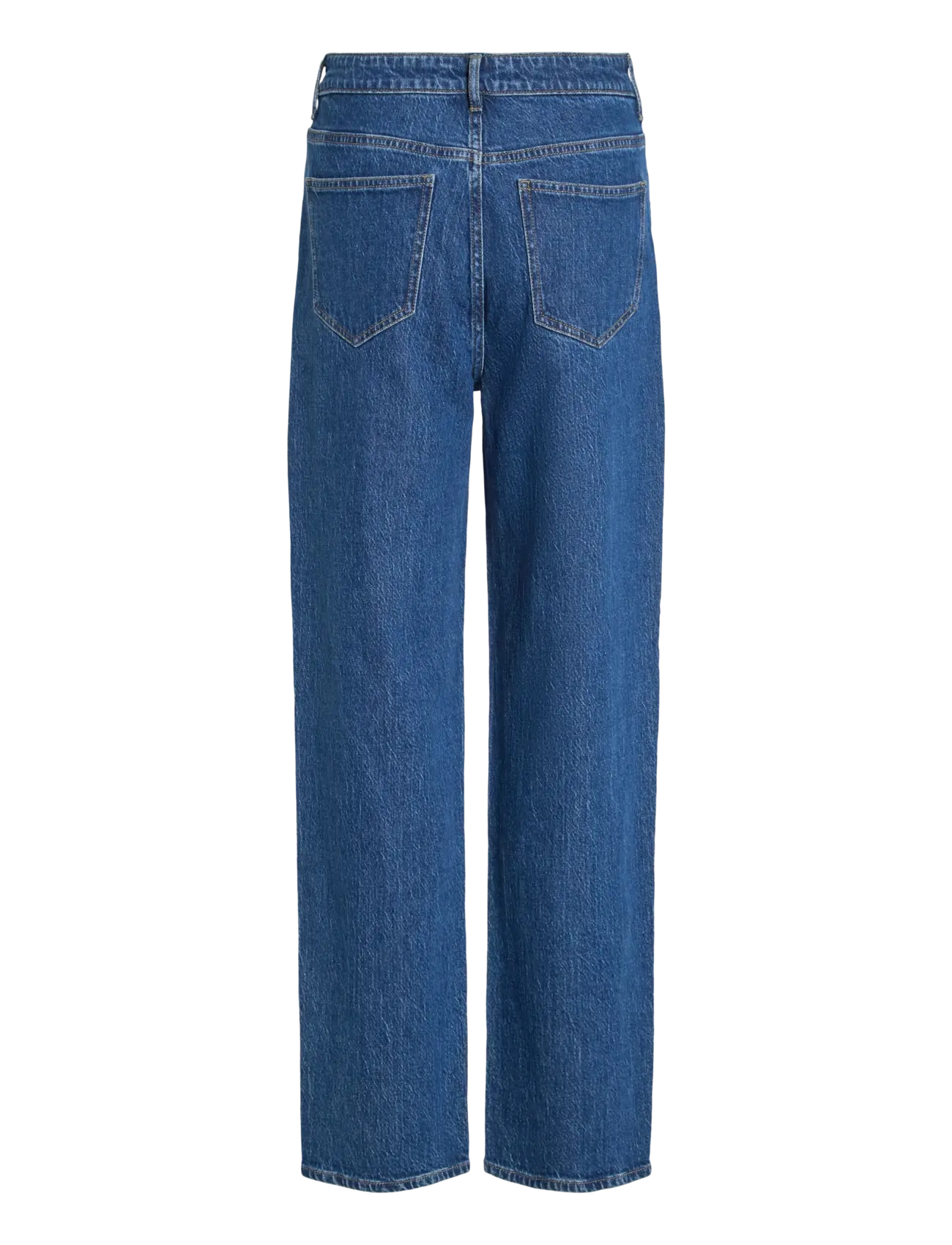 Vila - VIKELLY JAF HW STRAIGHT JEANS-NOOS - straight jeans - medium blue denim - 2