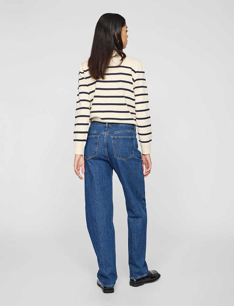 Vila - VIKELLY JAF HW STRAIGHT JEANS-NOOS - gerade jeans - medium blue denim - 3