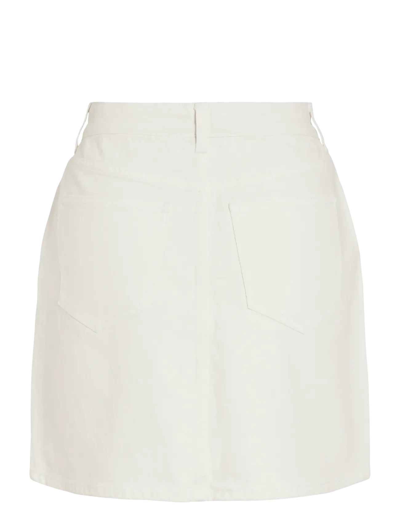Vila - VIKAJA HW JAF DENIM SKIRT- NOOS - jeansröcke - cloud dancer - 2