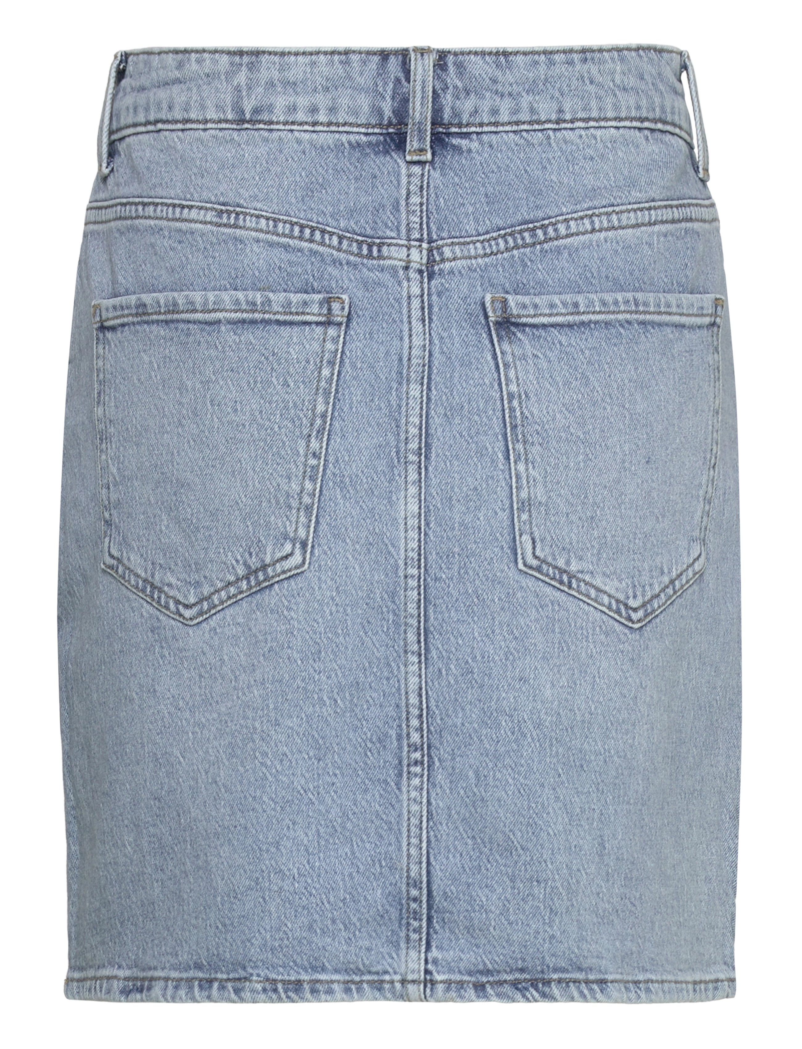 Vila - VIKAJA HW JAF DENIM SKIRT- NOOS - denimskjørt - light blue denim - 2