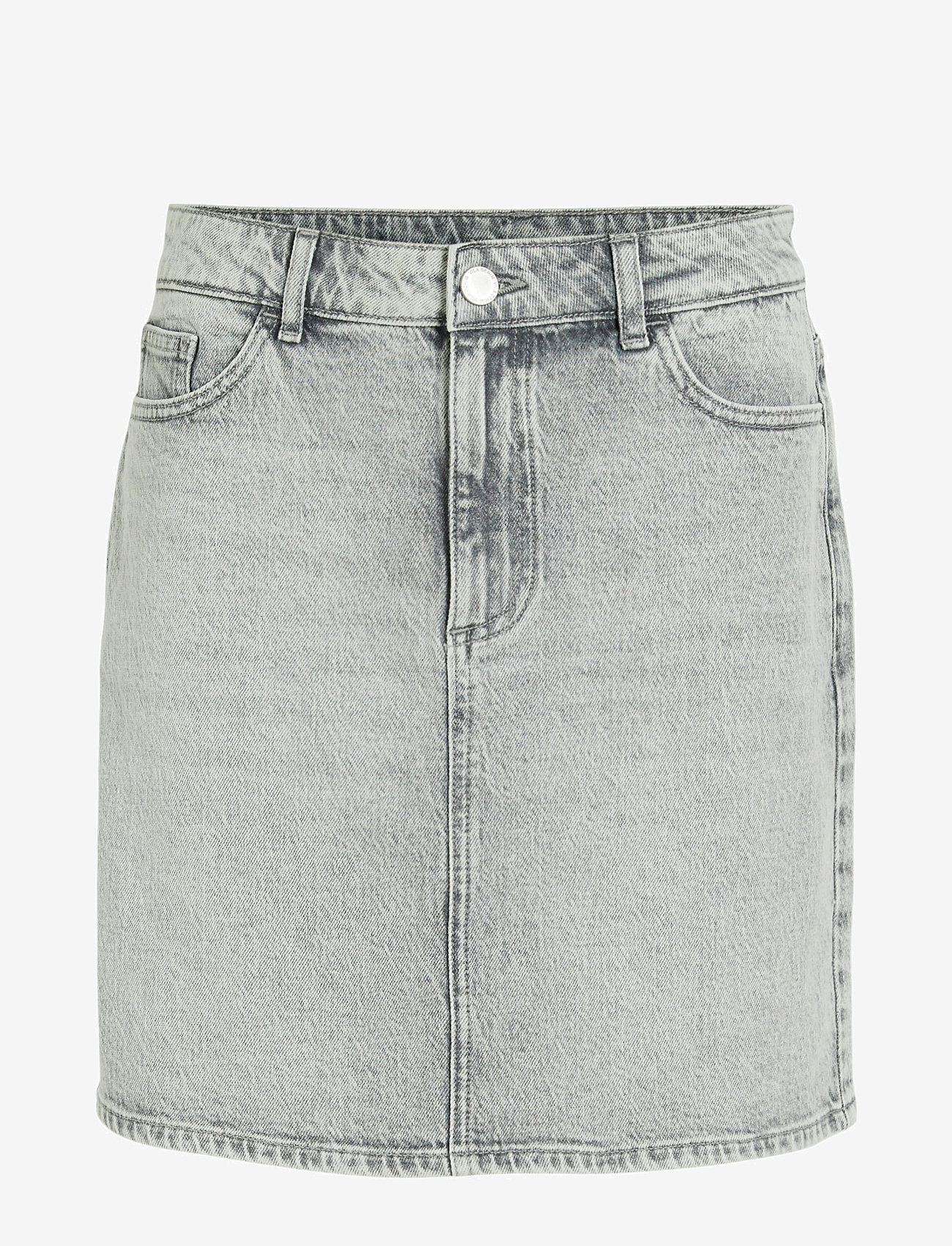 Vila - VIKAJA HW JAF DENIM SKIRT- NOOS - denimnederdele - light grey denim - 1