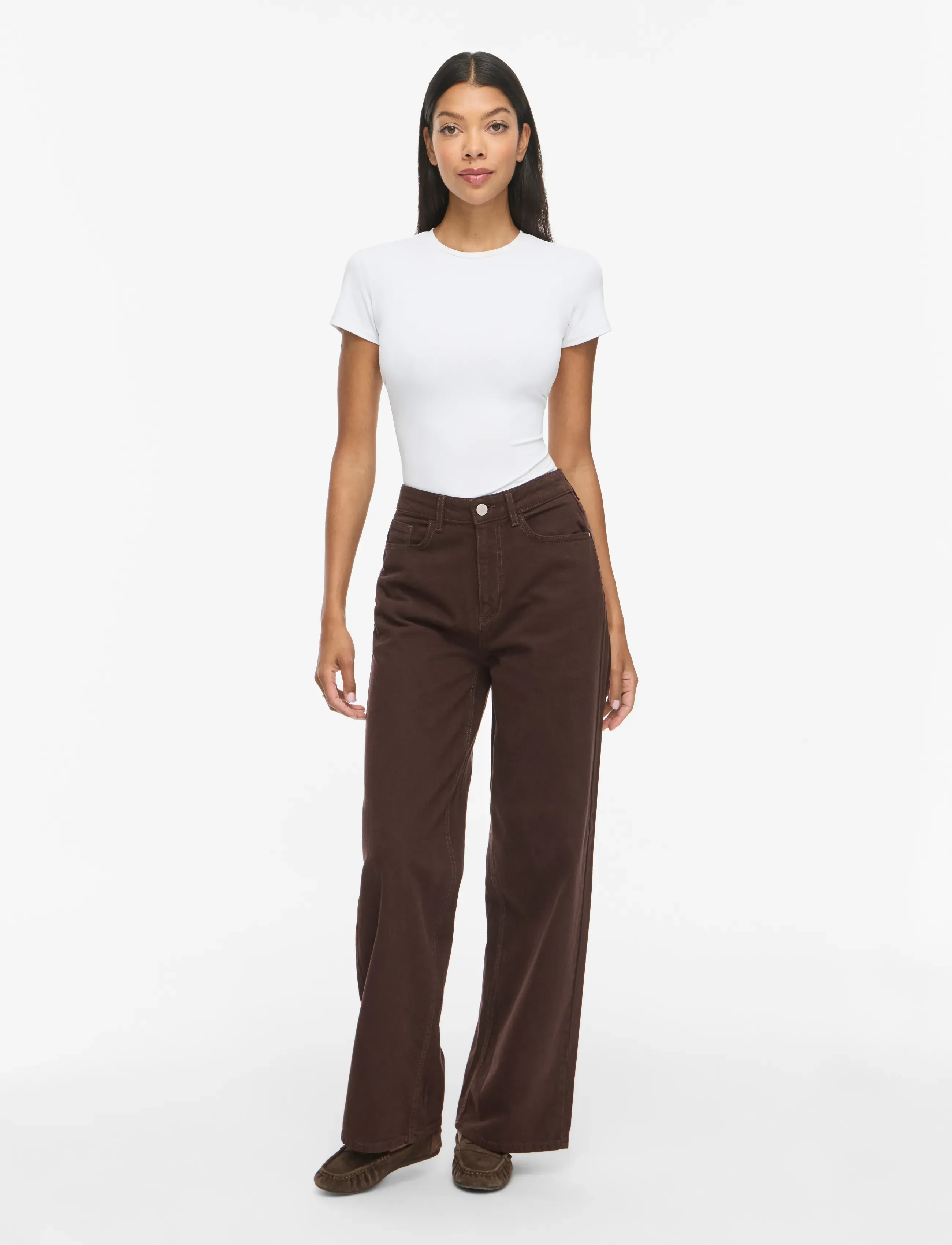 VILA Vifreya Jaf Hw Wide Jeans Noos dam – bild 3