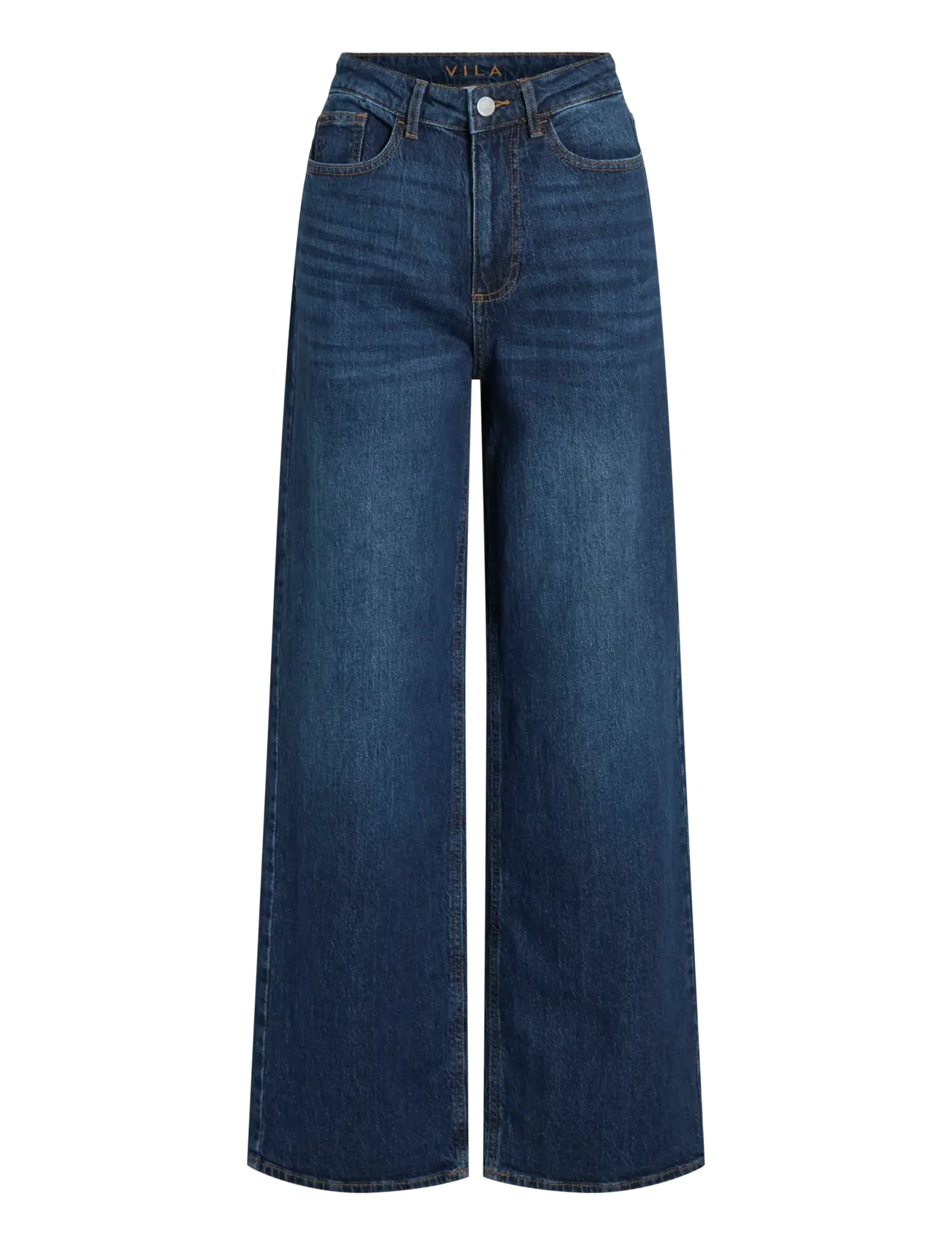 Vila VIFREYA JAF HW JEANS - NOOS - Jeans - DARK BLUE DENIM / blue