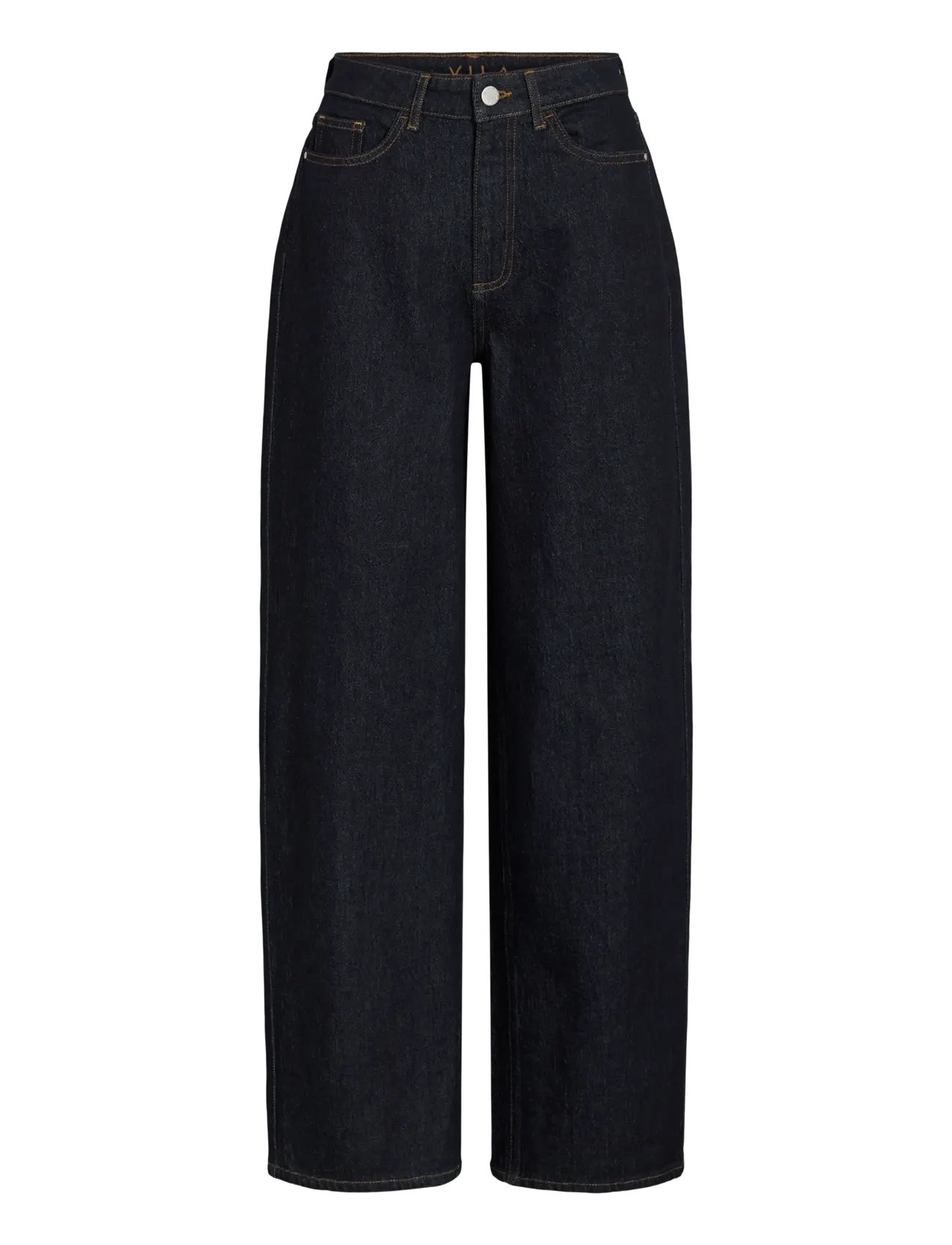 Vila VIFREYA JAF HW WIDE JEANS - NOOS - Vila - DARK BLUE DENIM / navy