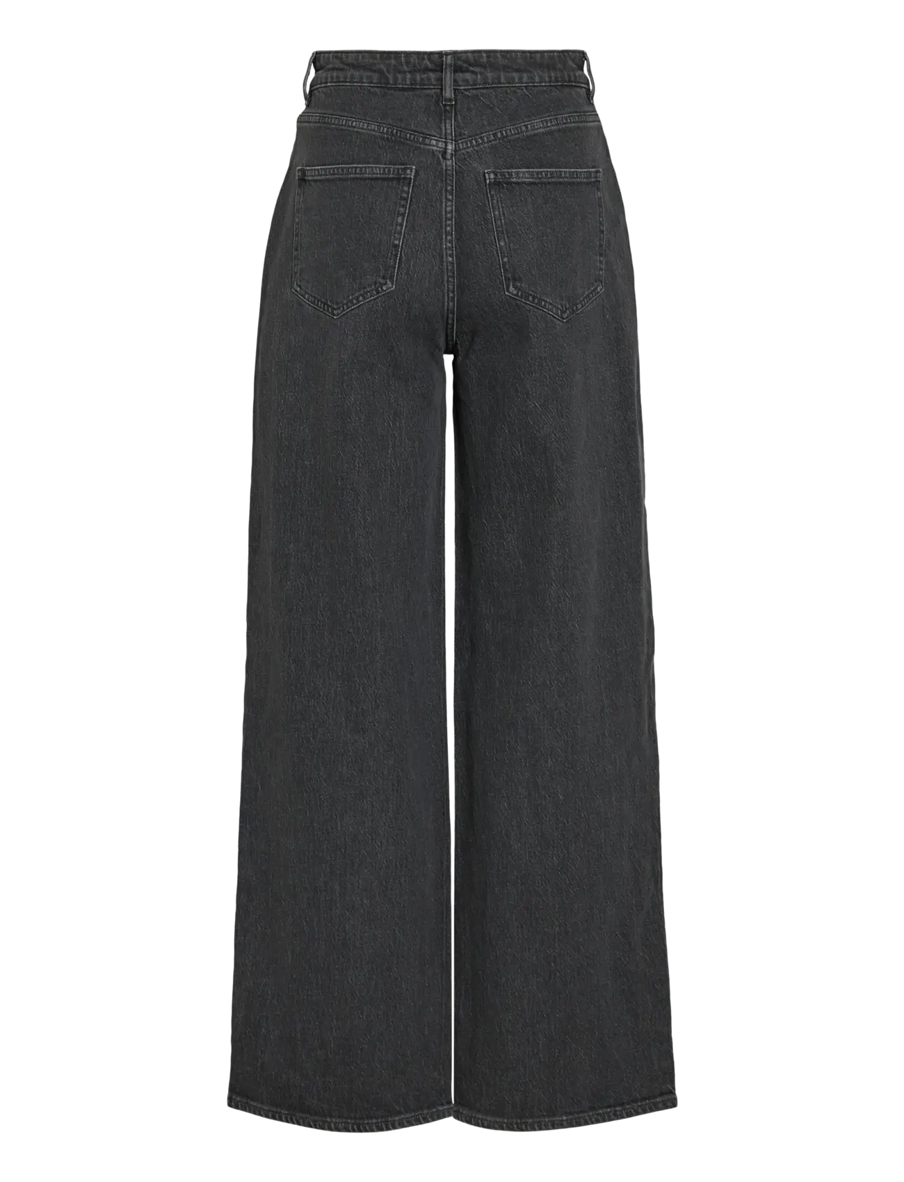 Vila - VIFREYA JAF HW JEANS - NOOS - hosen mit weitem bein - grey denim - 2