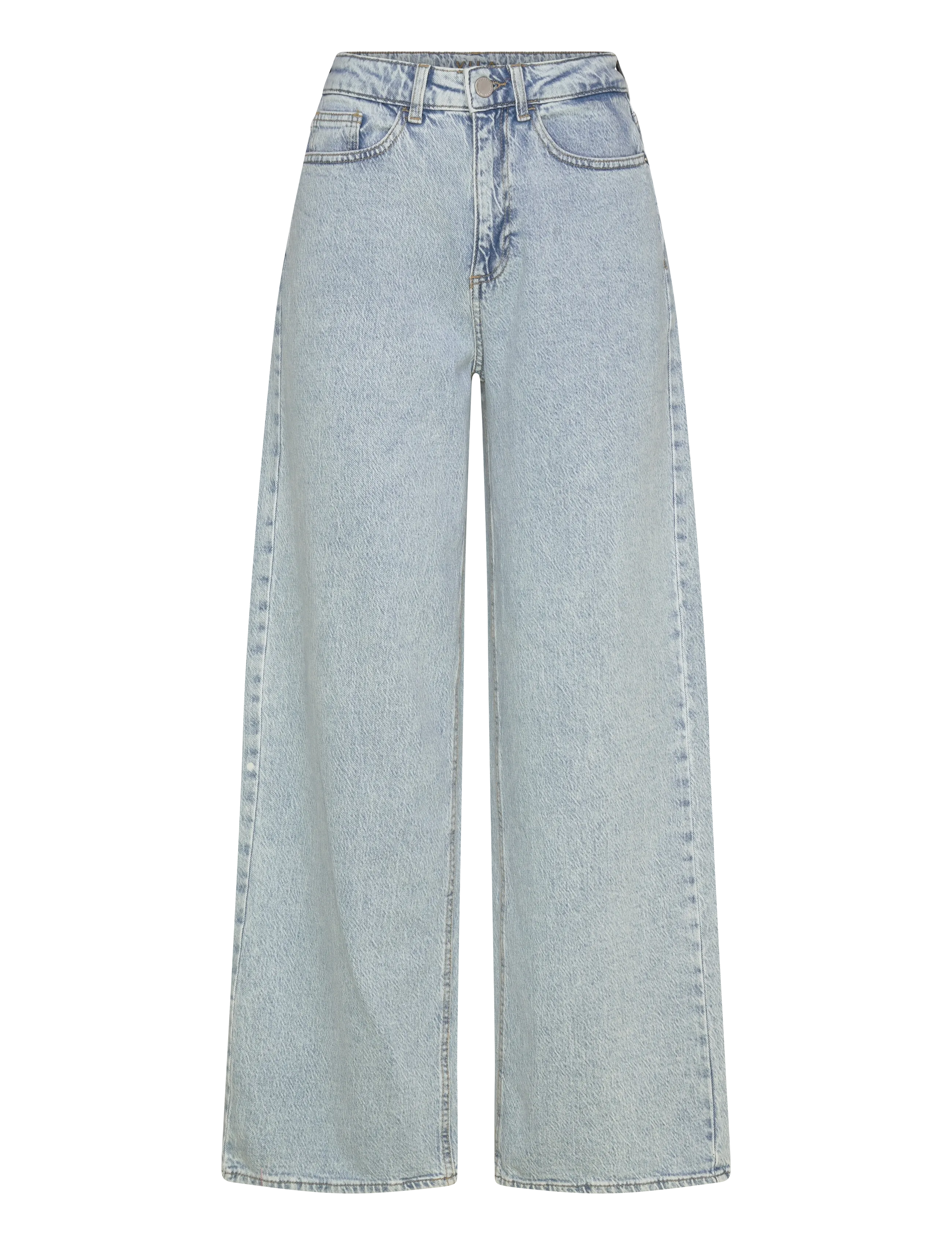 VILA Vifreya Jaf Hw Wide Jeans - Noos Blau - 44x30 - Damen