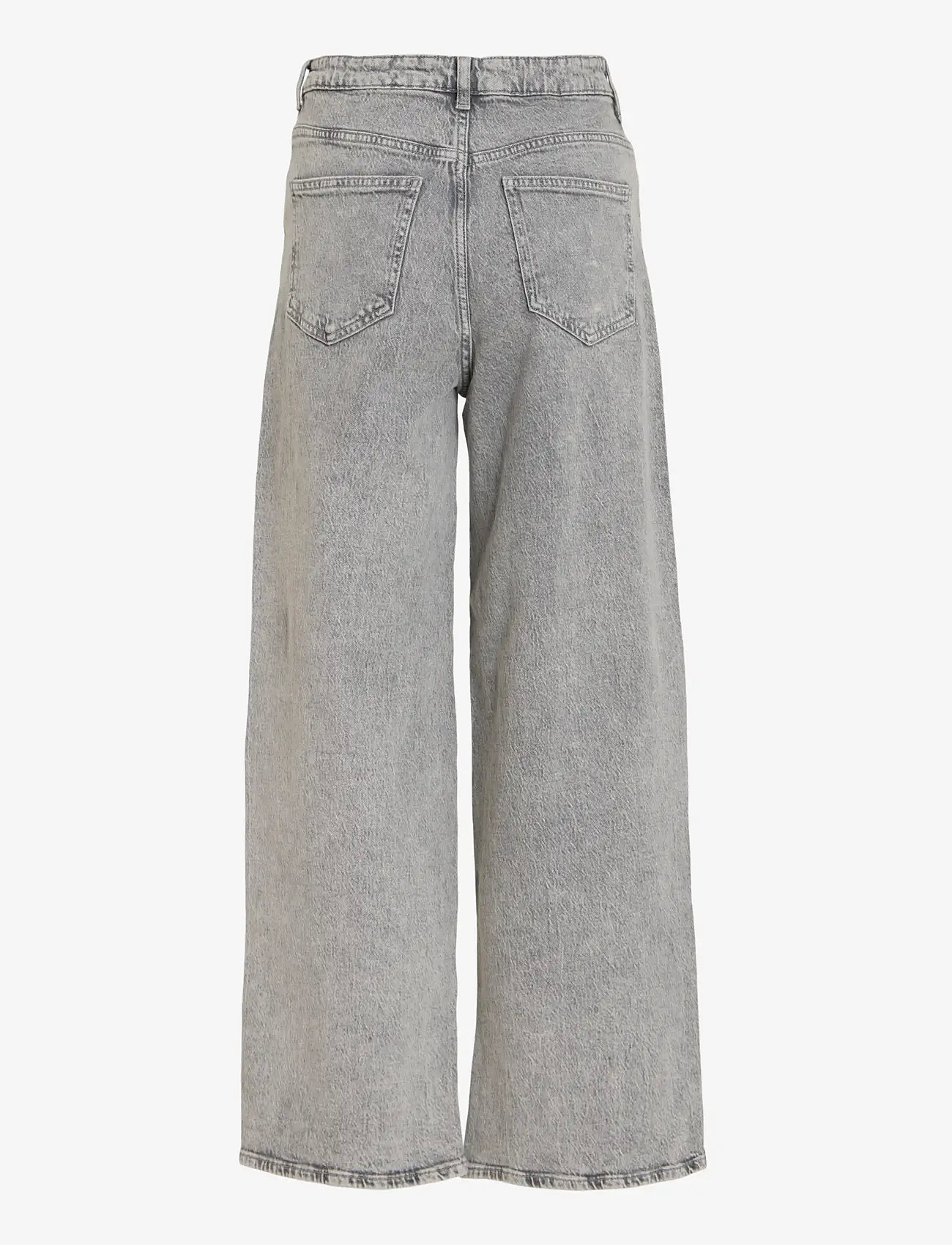 Vila - VIFREYA JAF HW WIDE JEANS - NOOS - brede jeans - light grey denim - 2