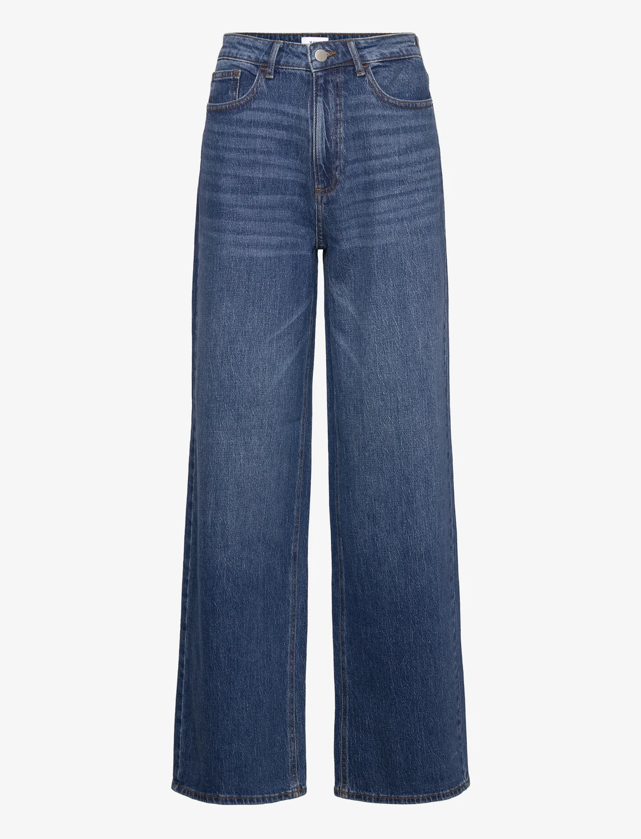 Vila - VIFREYA JAF HW JEANS - NOOS - jeans met wijde pijpen - medium blue denim - 0