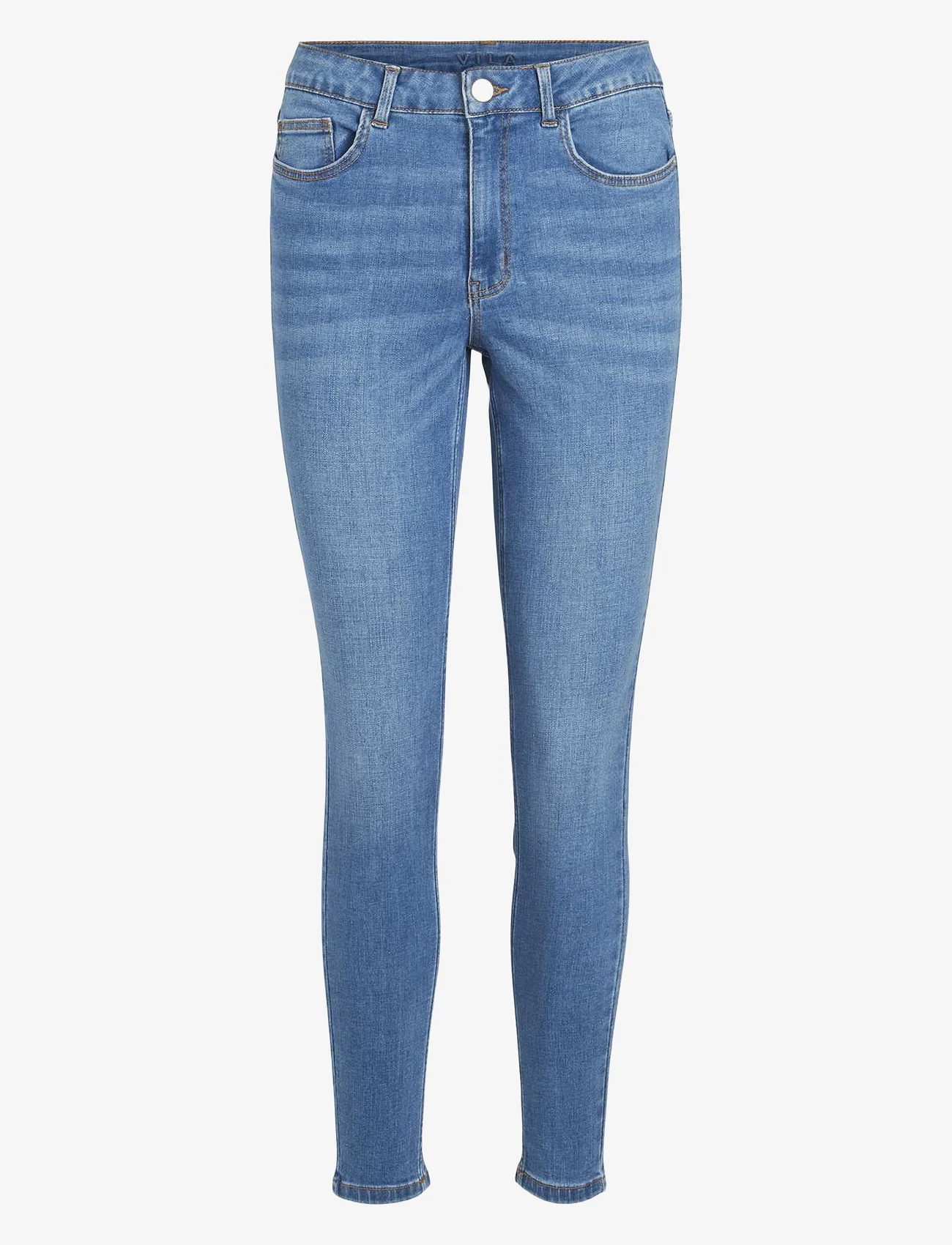 Vila - VISARAH LIA03 RW SKINNY JEANS-NOOS - skinny jeans - medium blue denim - 0