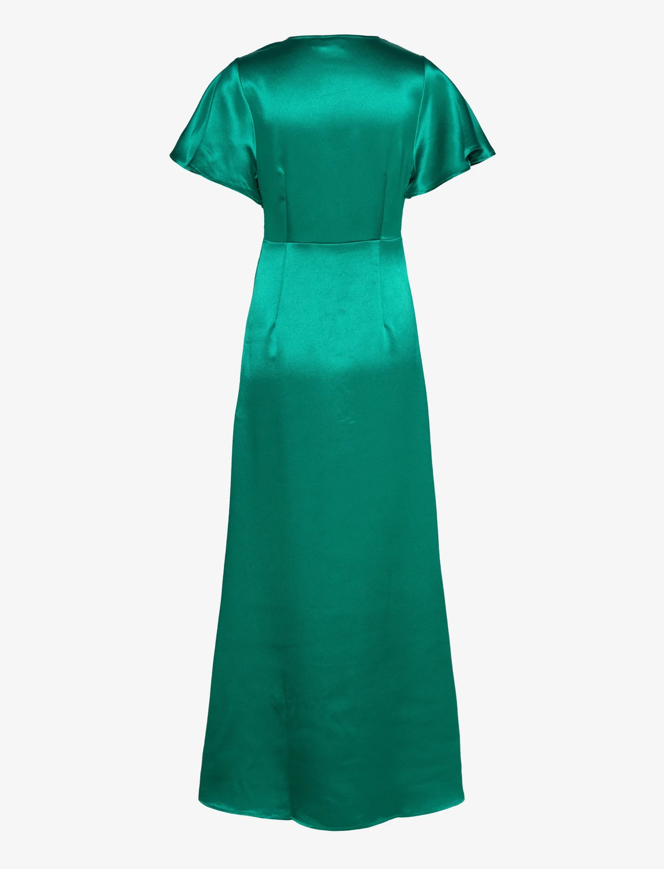 Vila - VISITTAS V-NECK S/S MAXI DRESS - NOOS - feestelijke kleding voor outlet-prijzen - alhambra - 1