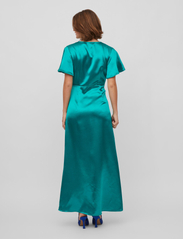Vila - VISITTAS V-NECK S/S MAXI DRESS - NOOS - ballīšu apģērbs par outlet cenām - alhambra - 3