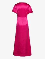 Vila - VISITTAS V-NECK S/S MAXI DRESS - NOOS - ballīšu apģērbs par outlet cenām - pink yarrow - 1