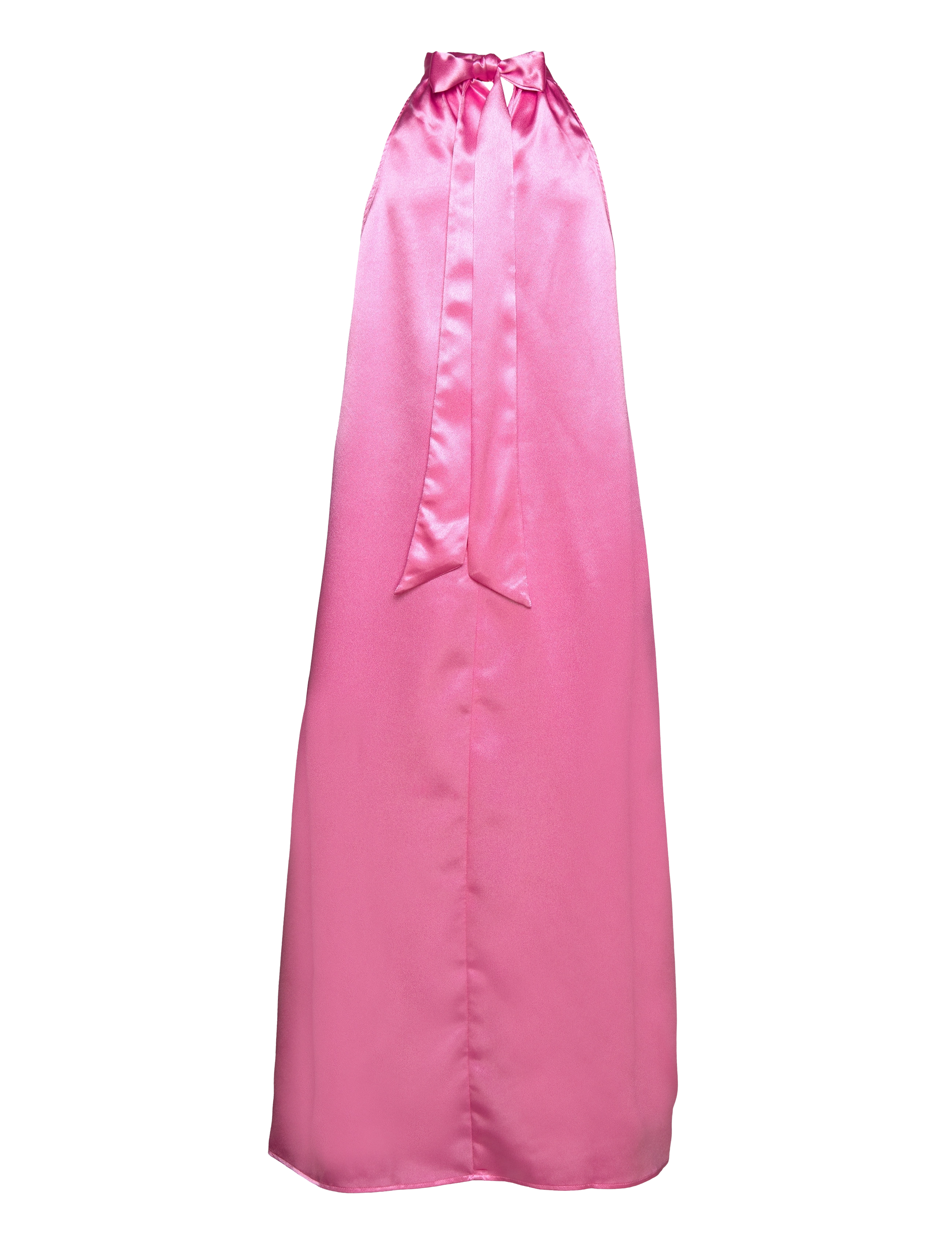 Vila - VISITTAS HALTERNECK MAXI DRESS - NOOS - begonia pink - 1
