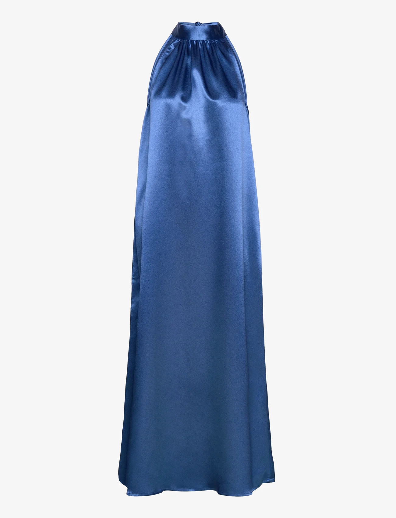 Vila - VISITTAS HALTERNECK MAXI DRESS - NOOS - ballīšu apģērbs par outlet cenām - federal blue - 0