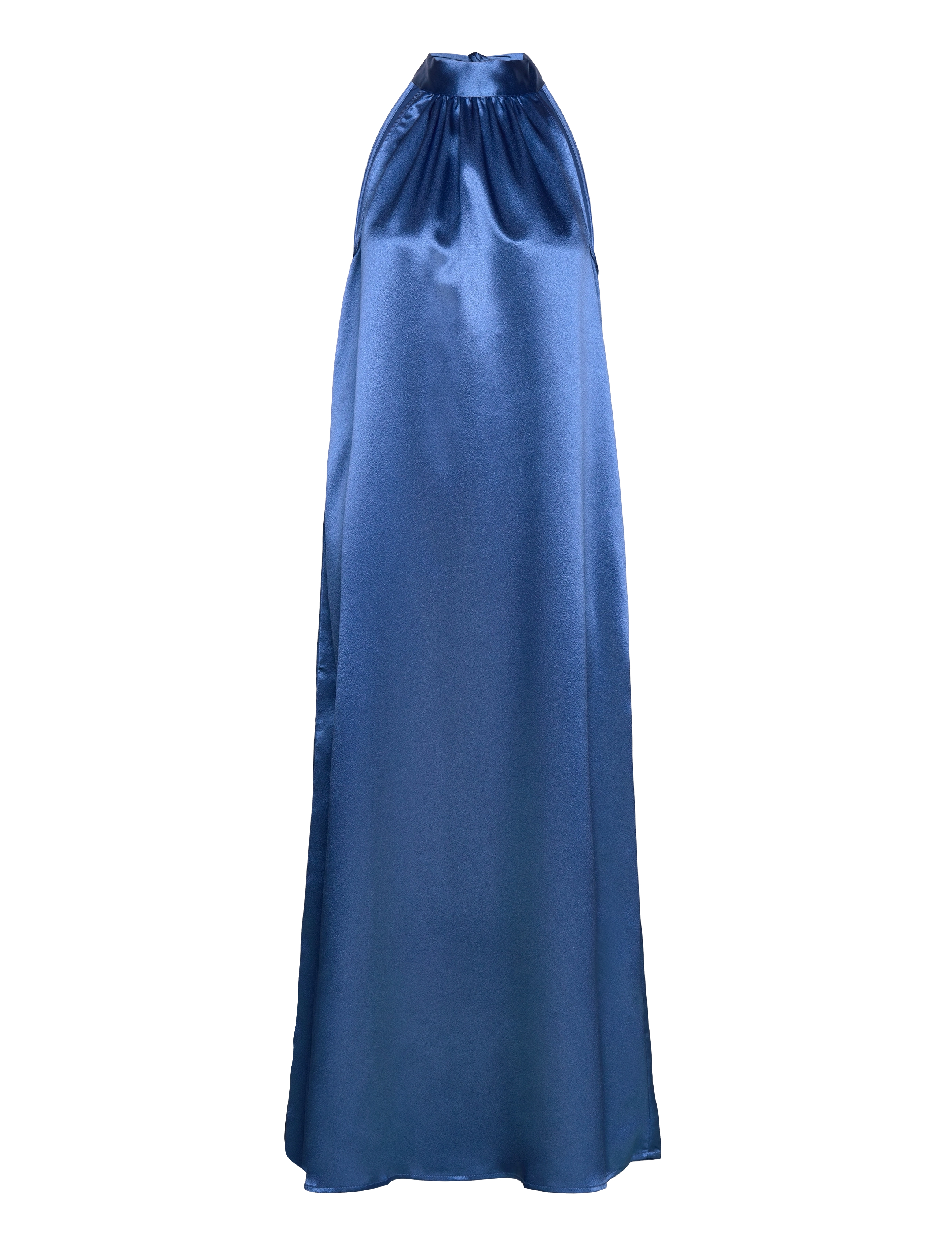 Vila - VISITTAS HALTERNECK MAXI DRESS - NOOS - federal blue - 1
