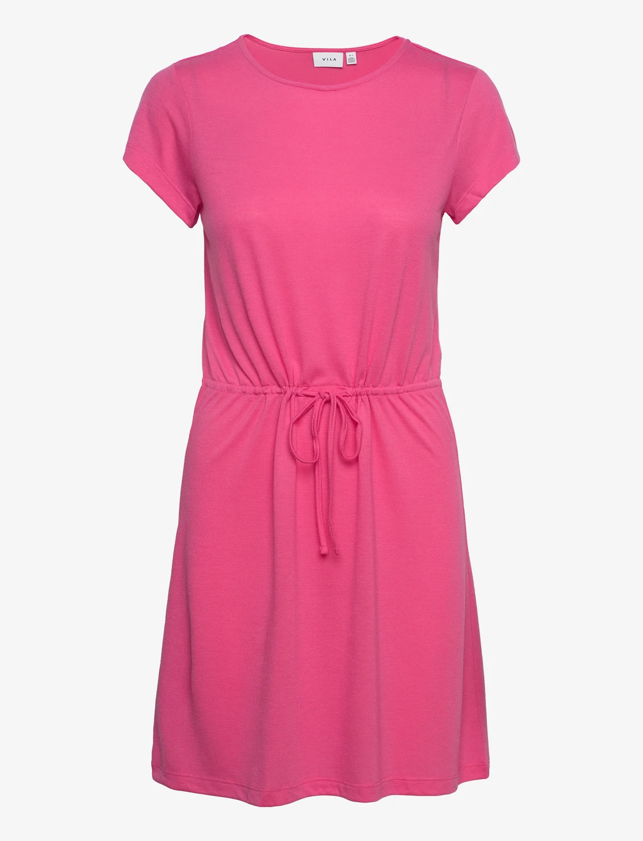 Vila - VIMOONEY S/S STRING DRESS /1/KA - lowest prices - fandango pink - 0