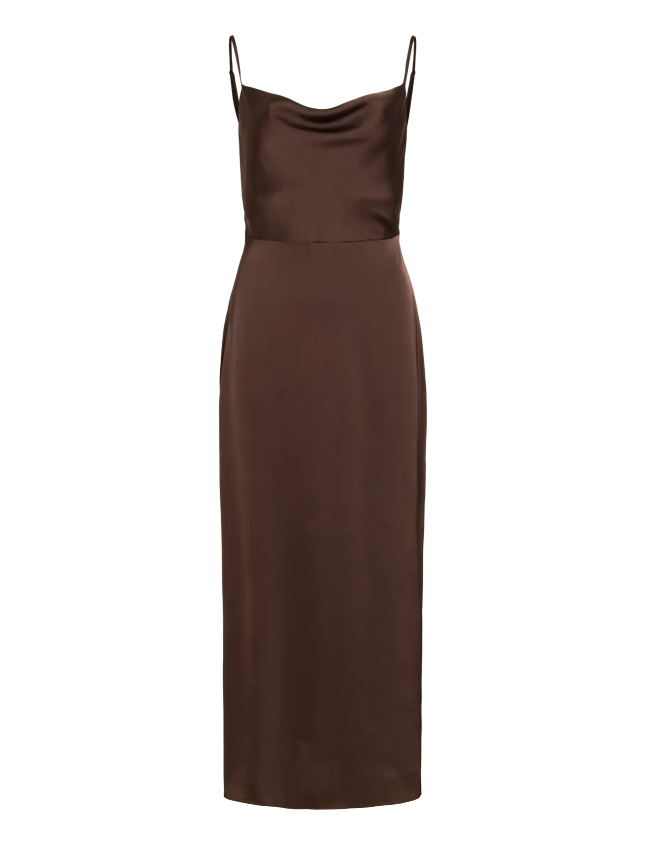 Vila VIRAVENNA STRAP ANKLE DRESS - NOOS/OC - Slip kjoler - COFFEE BEAN / brown