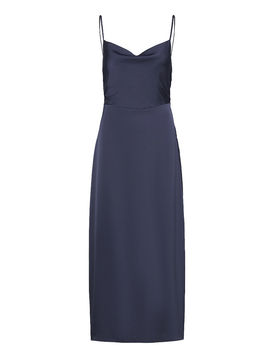 Vila - VIRAVENNA STRAP ANKLE DRESS - NOOS/OC - vabalt langevad slip-kleidid - navy blazer - 1