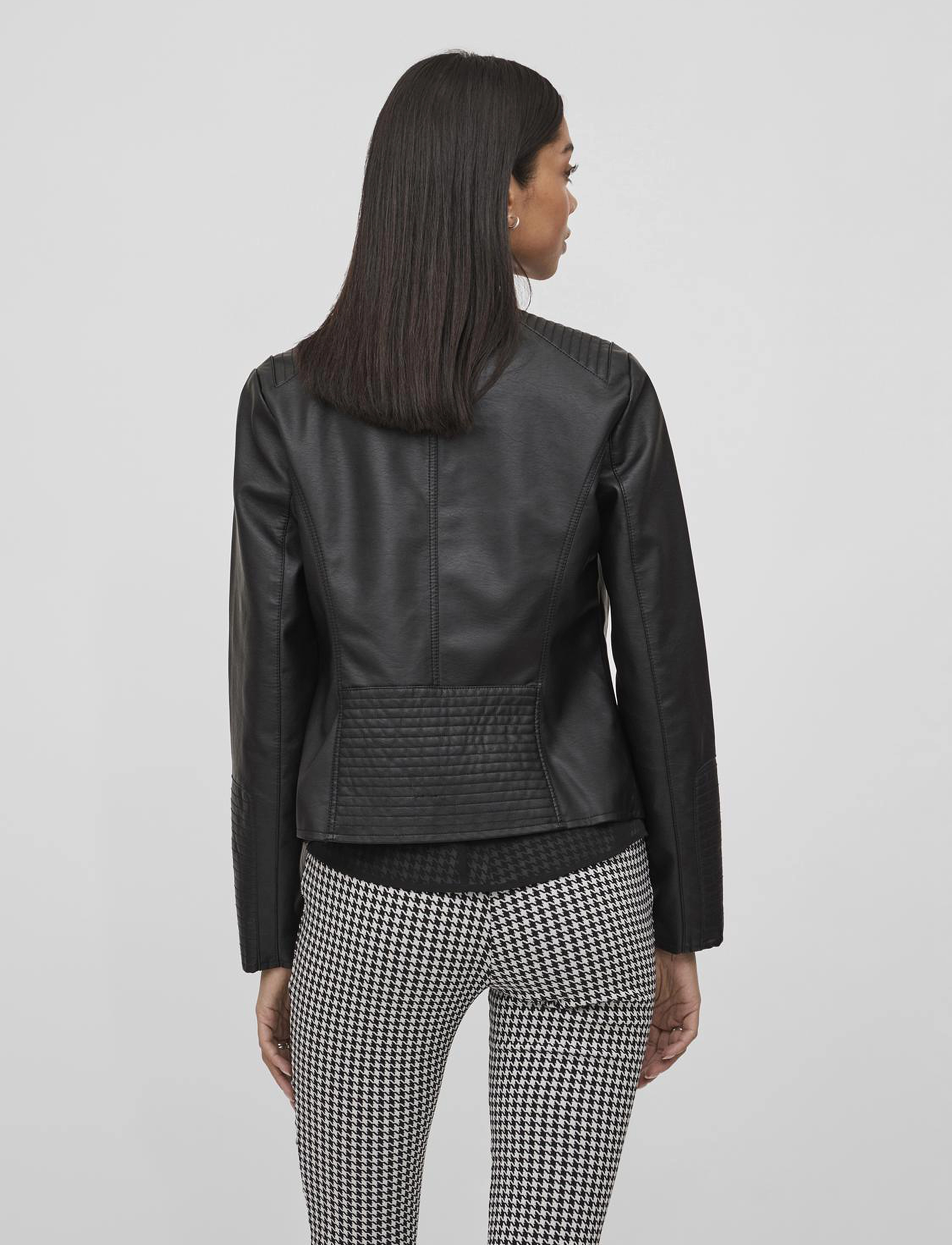 Vila - VIBLUE COATED JACKET- NOOS - black - 3