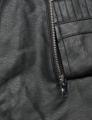 Vila - VIBLUE COATED JACKET- NOOS - leather jackets - black - 8