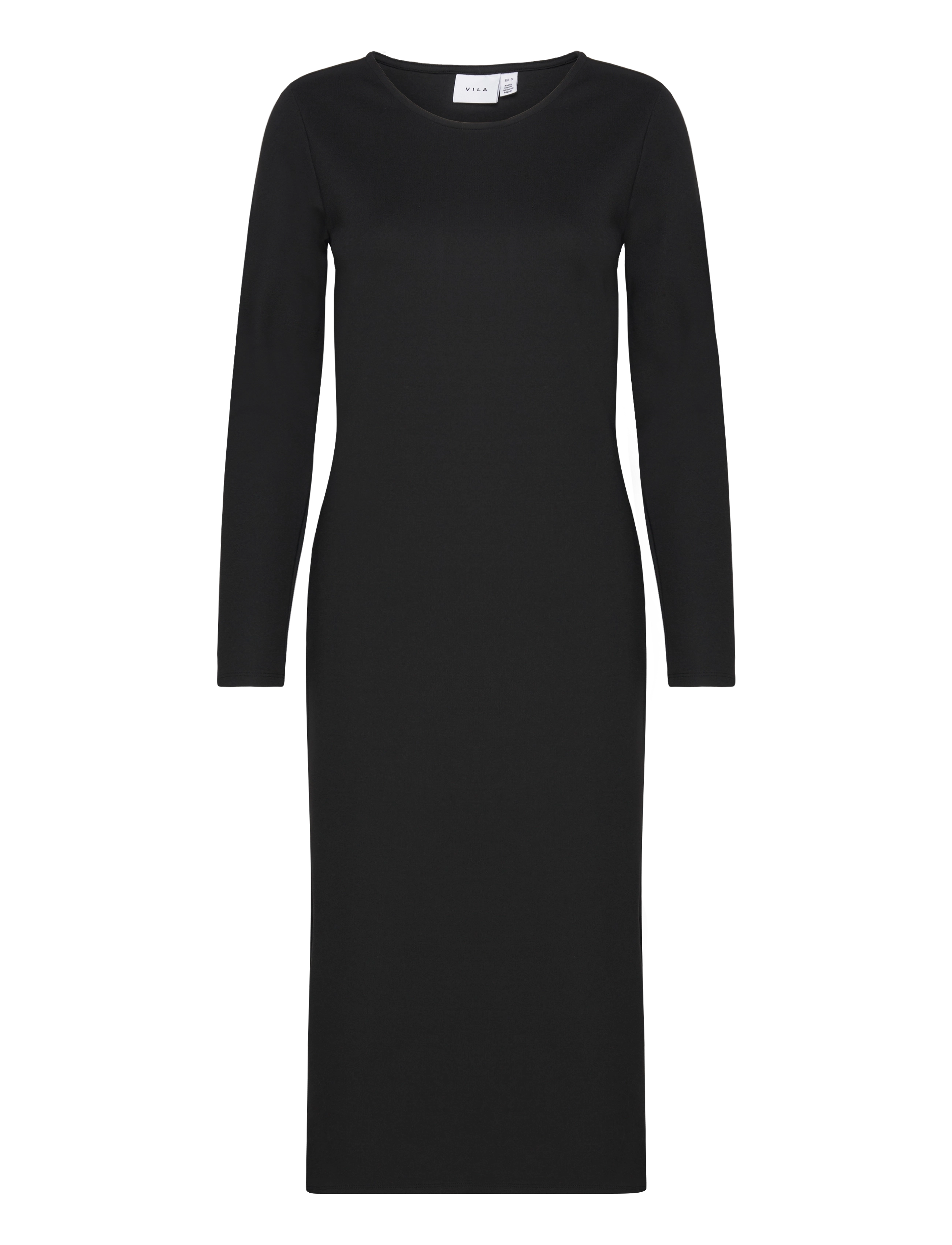 Vila VIARMERONE L/S LONG DRESS - Vila - BLACK / black