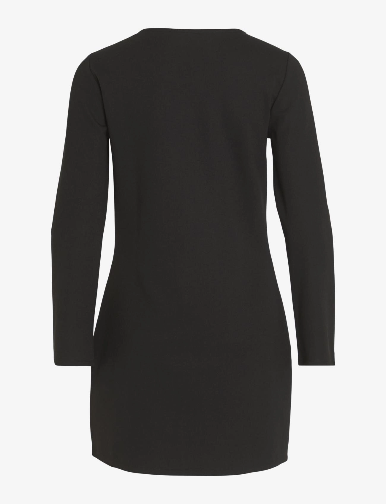 Vila - VIARMERONE  ONECK L/S DRESS/SU - die niedrigsten preise - black - 2