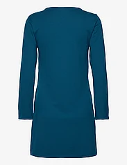 Vila - VIARMERONE O-NECK L/S DRESS - NOOS - short dresses - moroccan blue - 1
