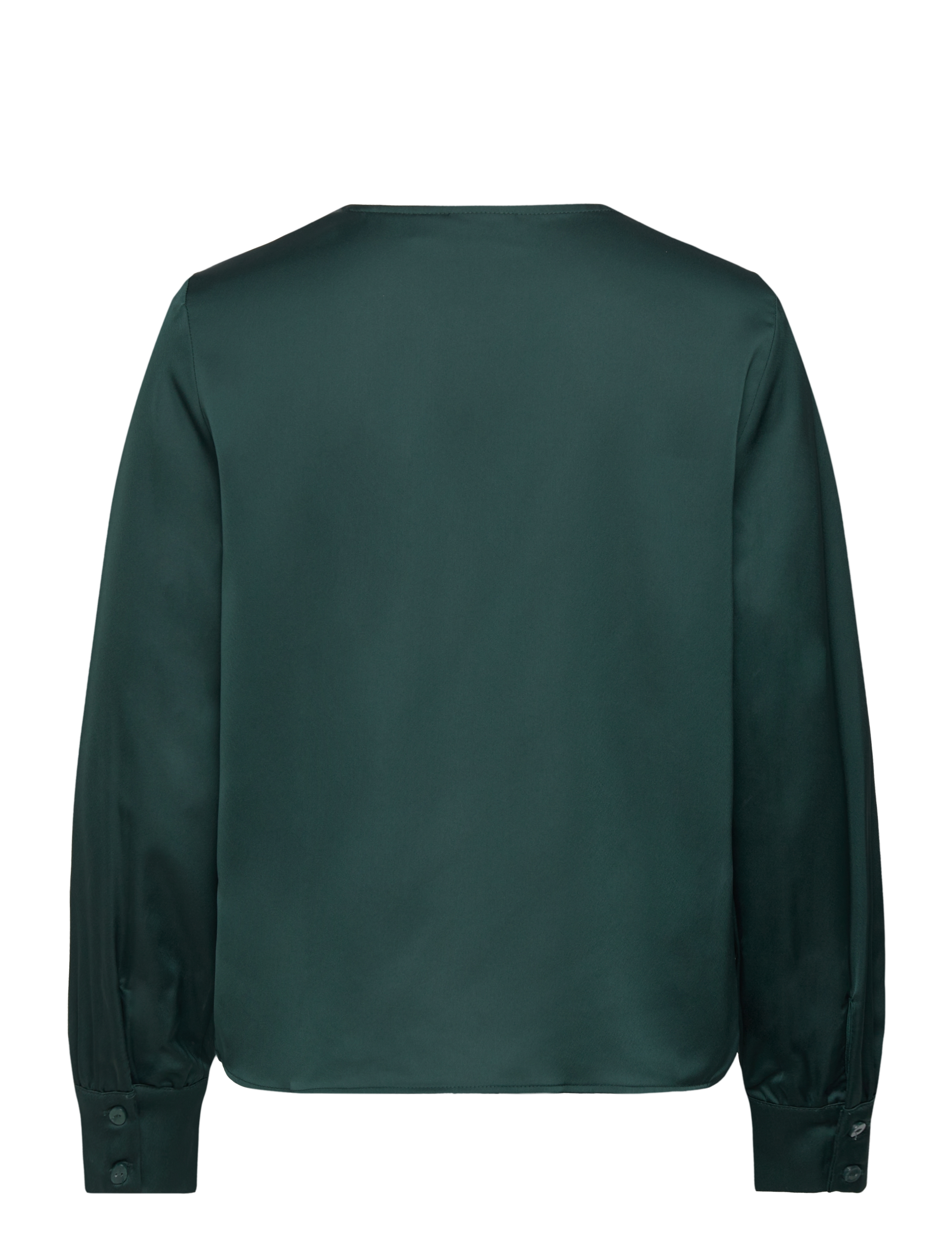 Vila - VIELLETTE V-NECK  L/S TOP -  NOOS - ponderosa pine - 1