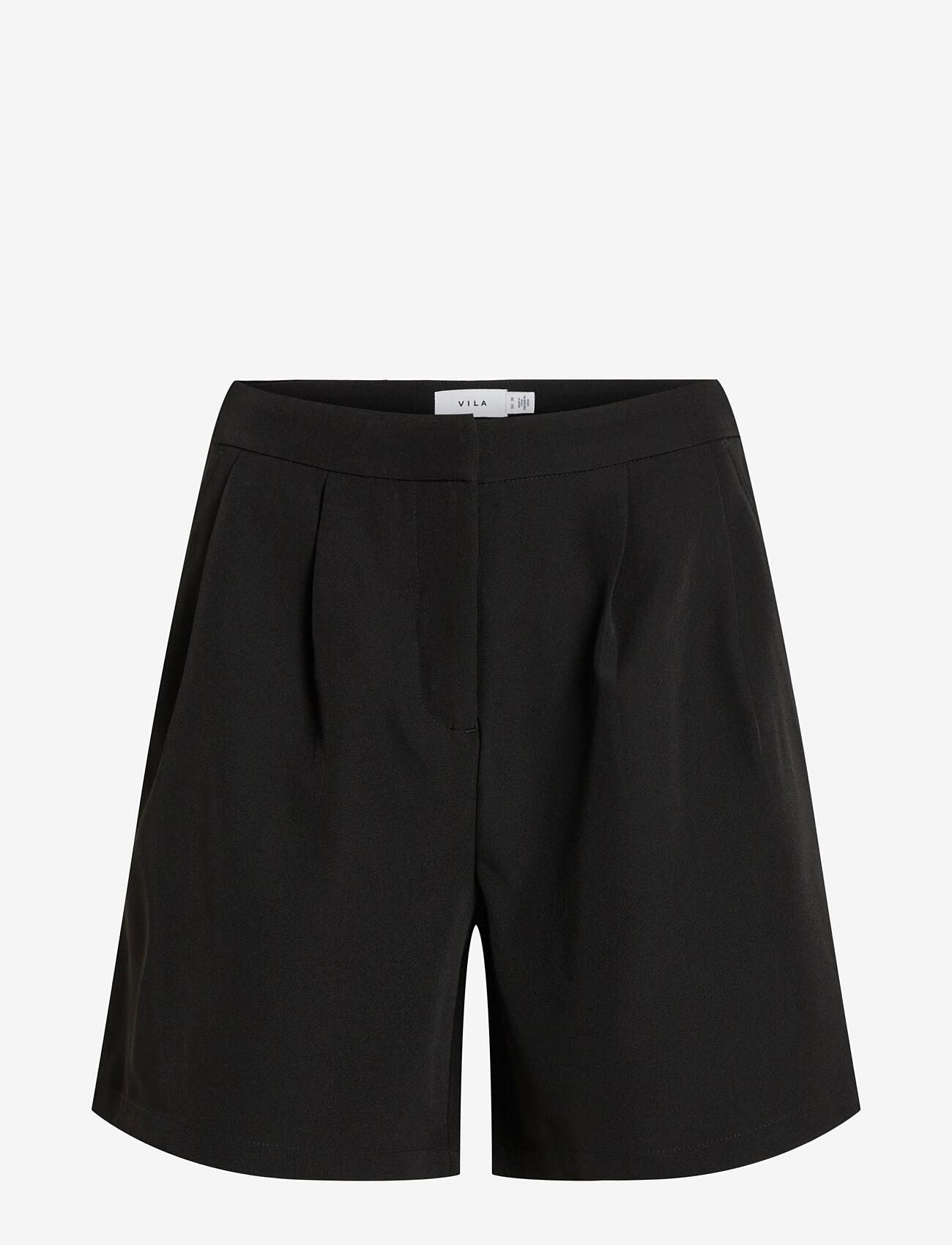 Vila - VIKAMMA HW SHORTS - NOOS - black - 1