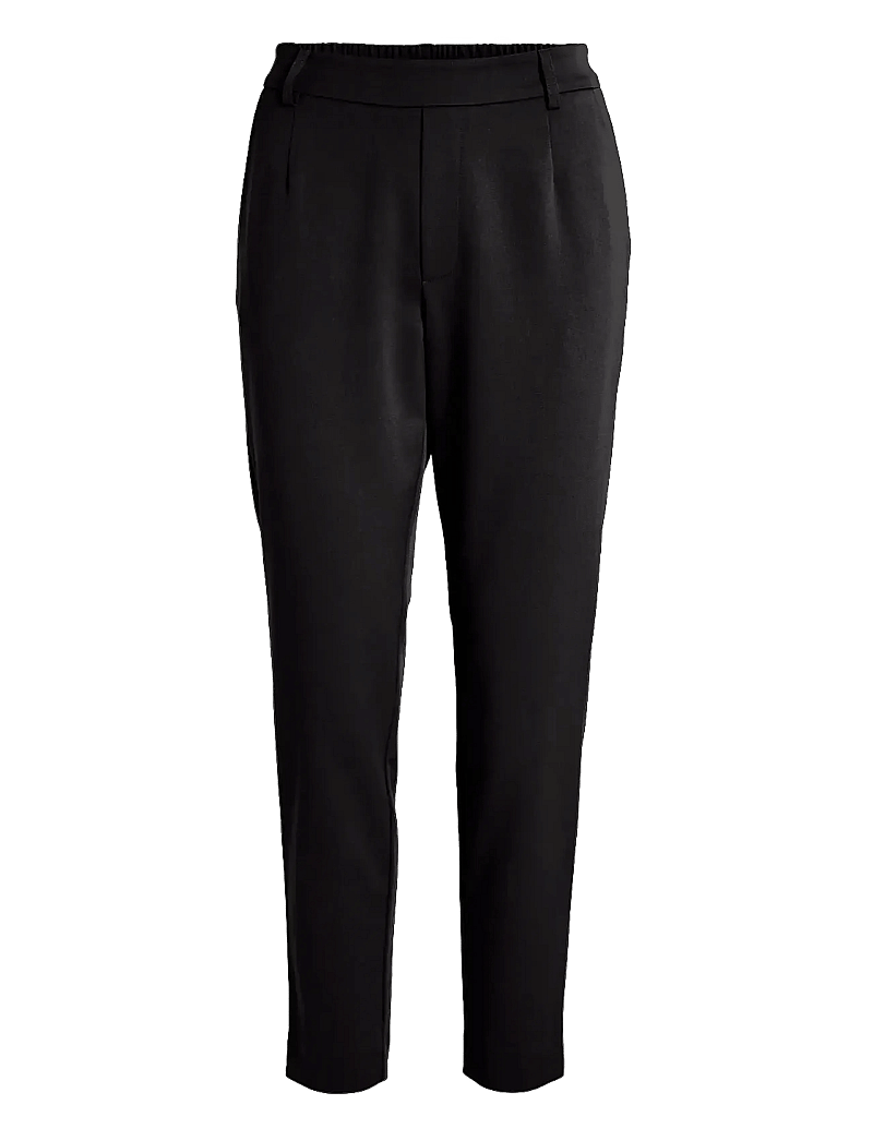 Vila - VIVARONE HW SLIM PANT - NOOS - slim fit-byxor - black - 1